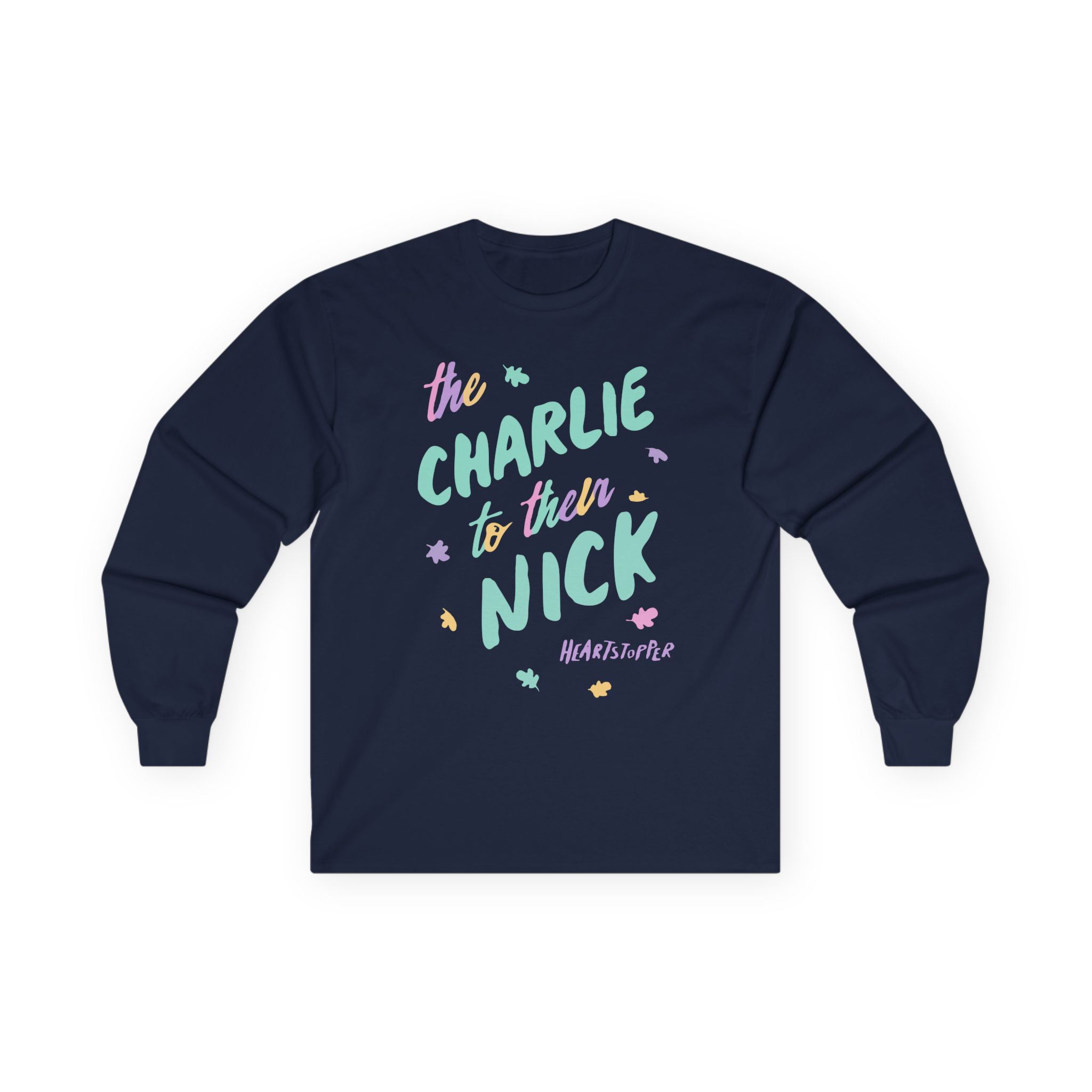 Heartstopper Charlie to Nick Pride Unisex Ultra Cotton Long Sleeve Tee