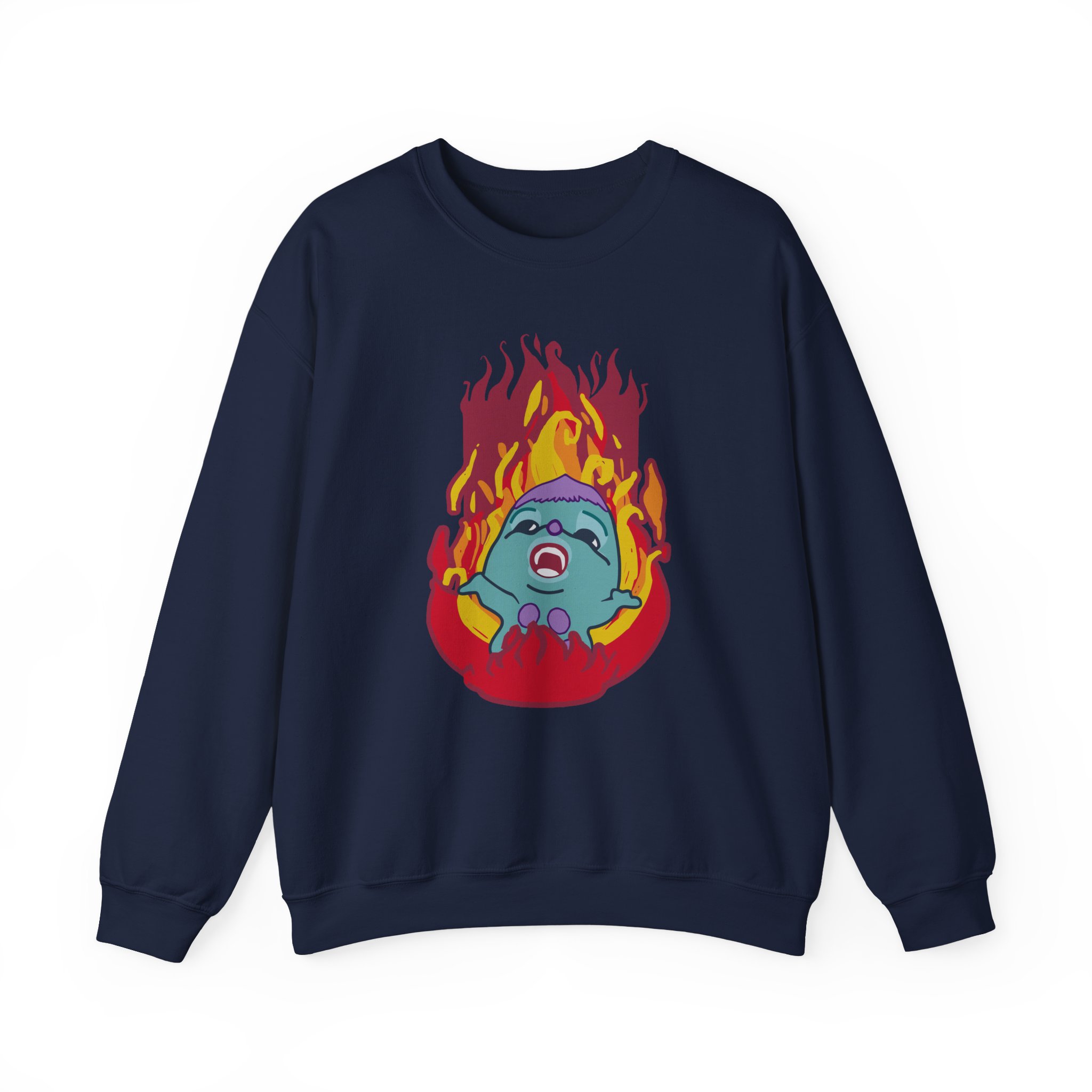 Samantha Eve Bb Fire Unisex Heavy Blend Crewneck Sweatshirt