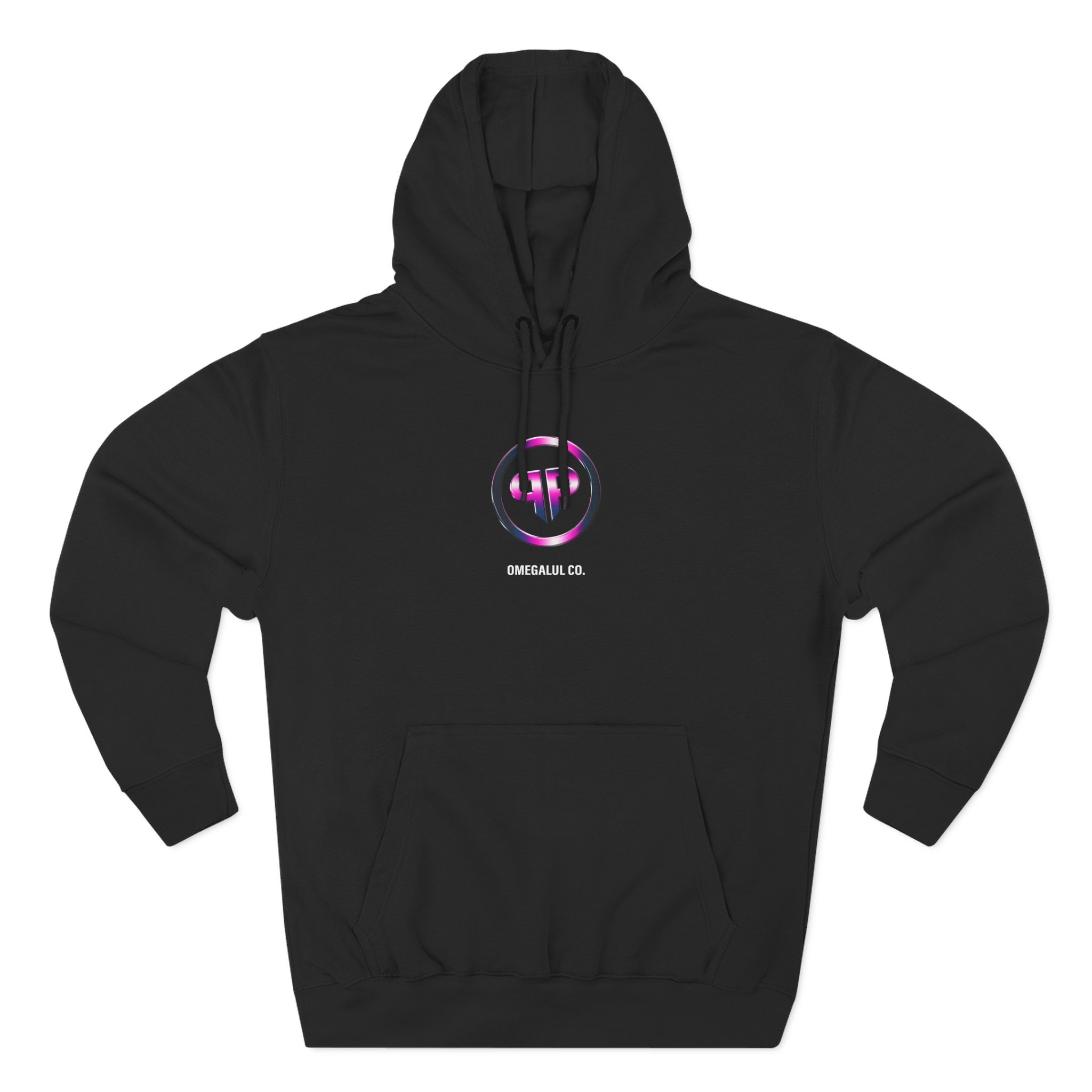 Papaplatte OMEGALUL CO. Three-Panel Fleece Hoodie