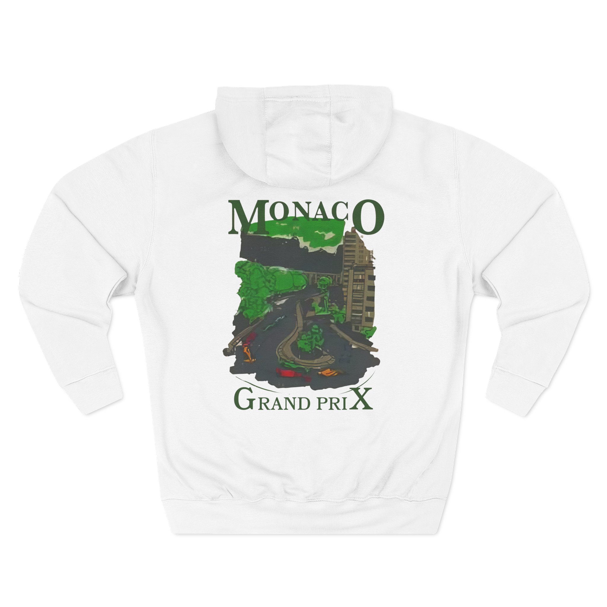 BB Monaco Turn 6 Three-Panel Fleece Hoodie