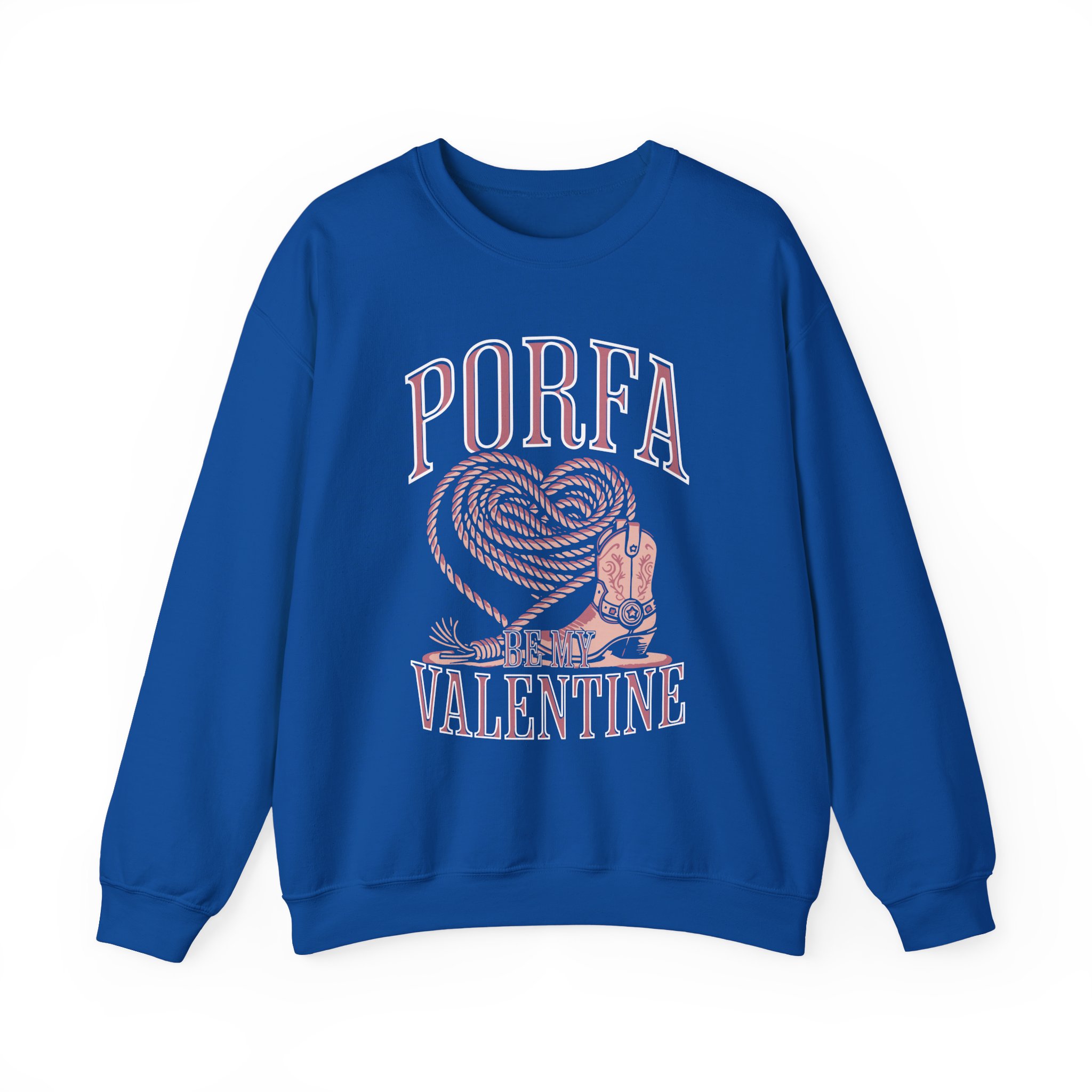 Porfa Be My Valentine Unisex Heavy Blendâ„¢ Crewneck Sweatshirt