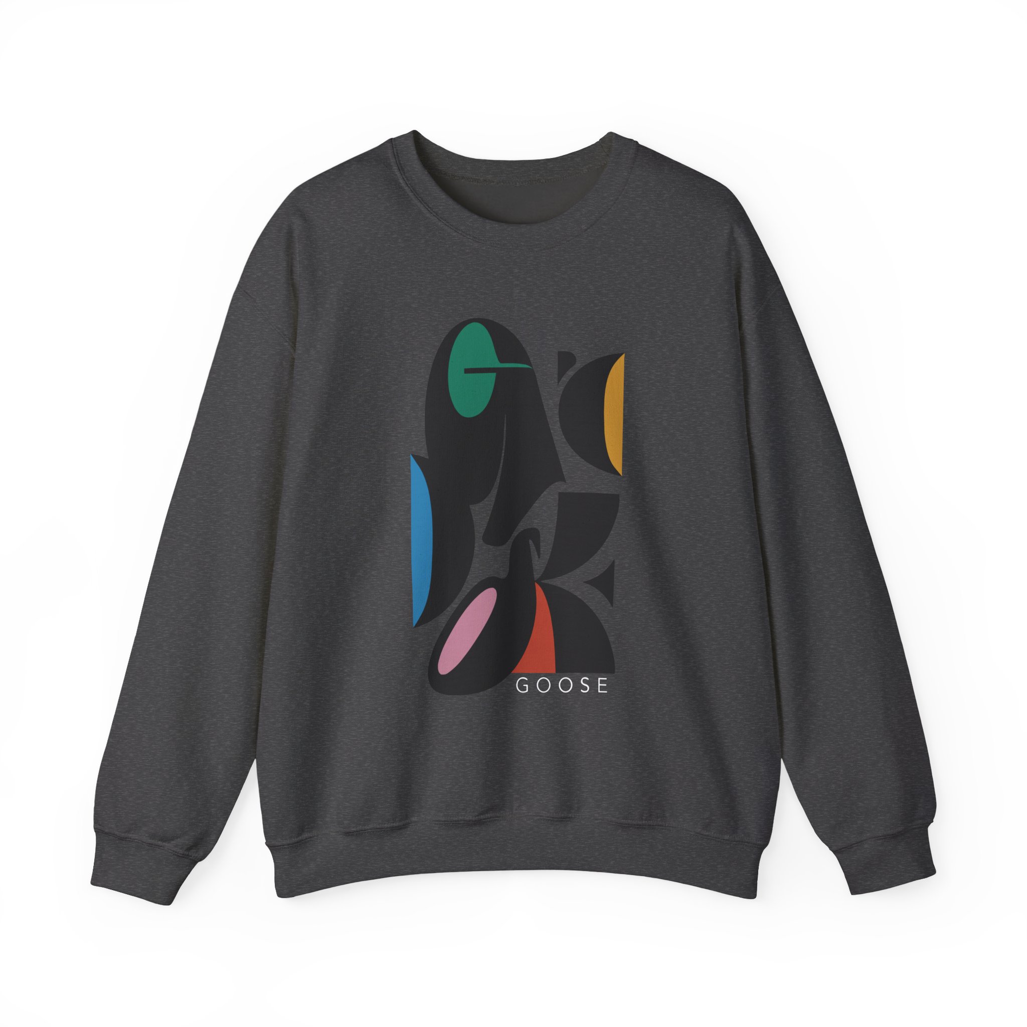 Goose Warp Spheres Unisex Heavy Blendâ„¢ Crewneck Sweatshirt