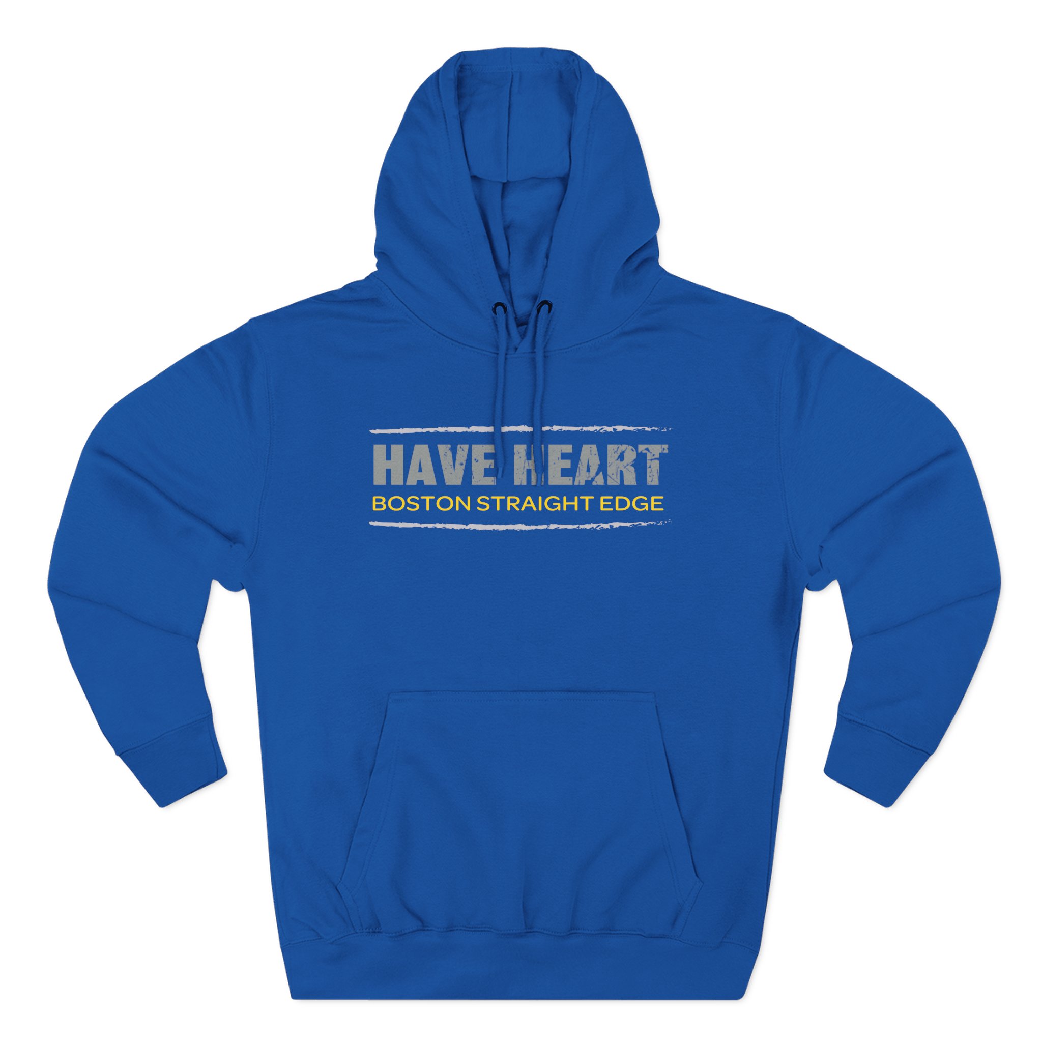 Have Heart Boston Straight Edge Three-Panel Fleece Hoodie