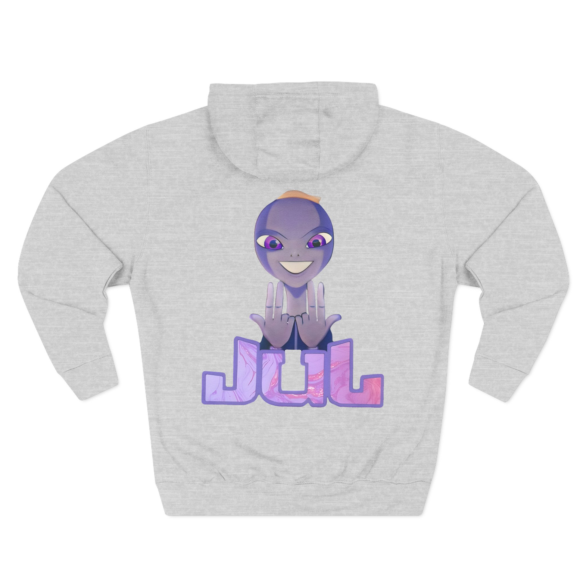 Jul Three-Panel Fleece Hoodie