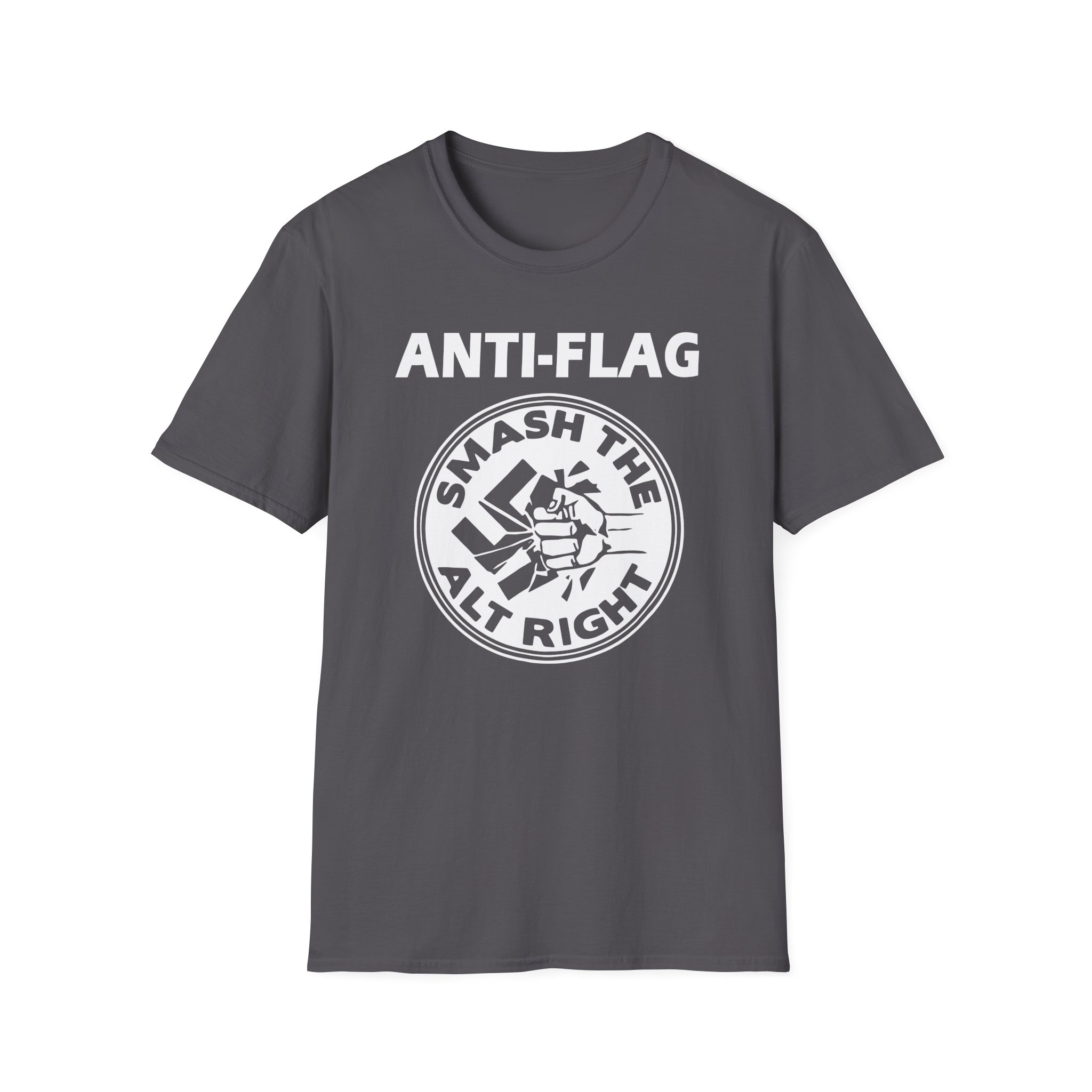 Anti Flag Smash the Alt Right Unisex Softstyle T-Shirt