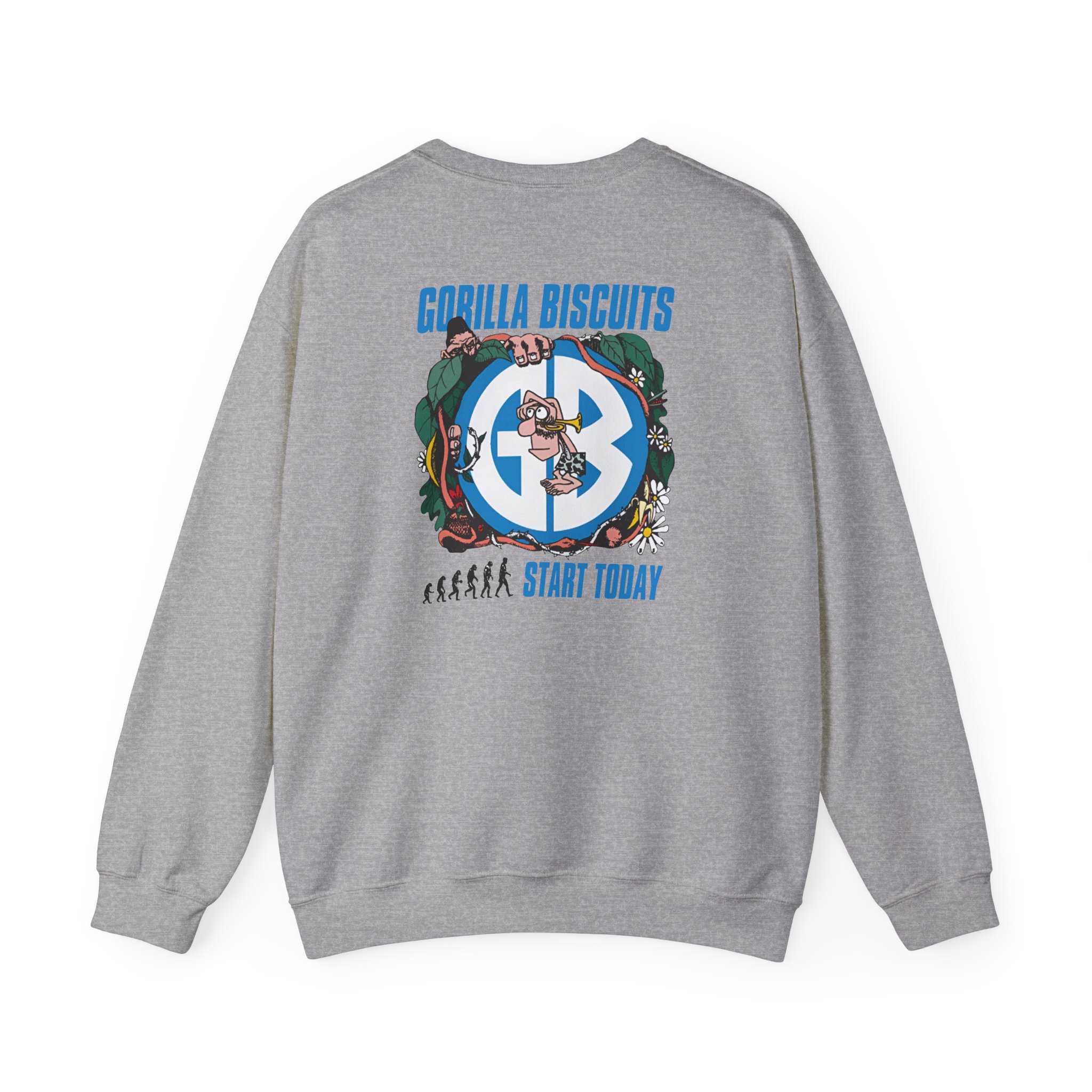 Gorilla Biscuits Jungle Unisex Heavy Blendâ„¢ Crewneck Sweatshirt