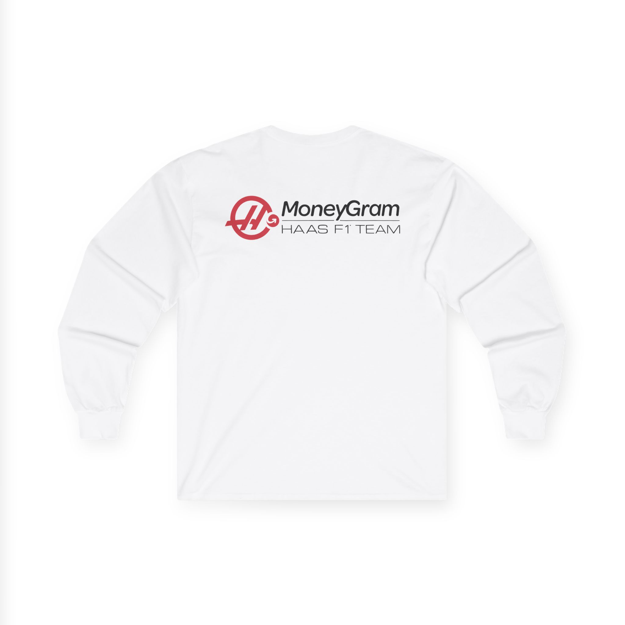 Haas F1 Small Logo Unisex Ultra Cotton Long Sleeve Tee
