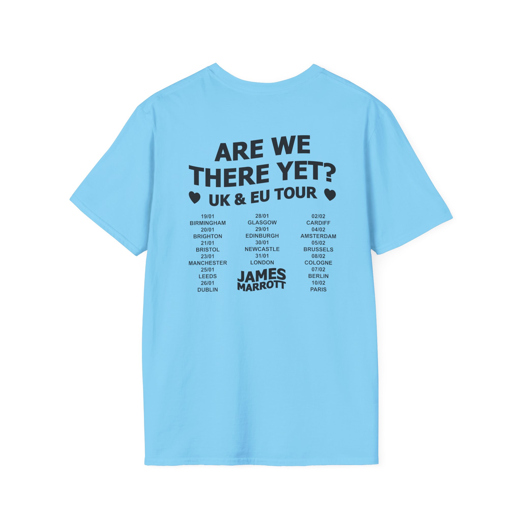 James Marriott 2024 Tour Logo Unisex Softstyle T-Shirt