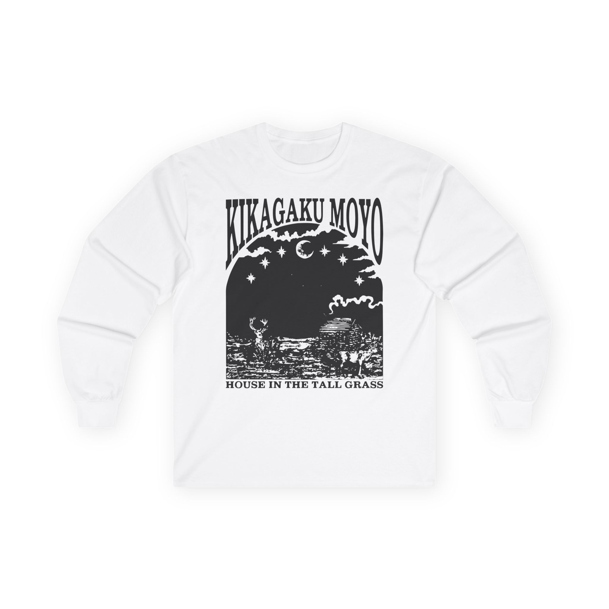 Kikagaku Moyo House in the Tall Grass Unisex Ultra Cotton Long Sleeve Tee