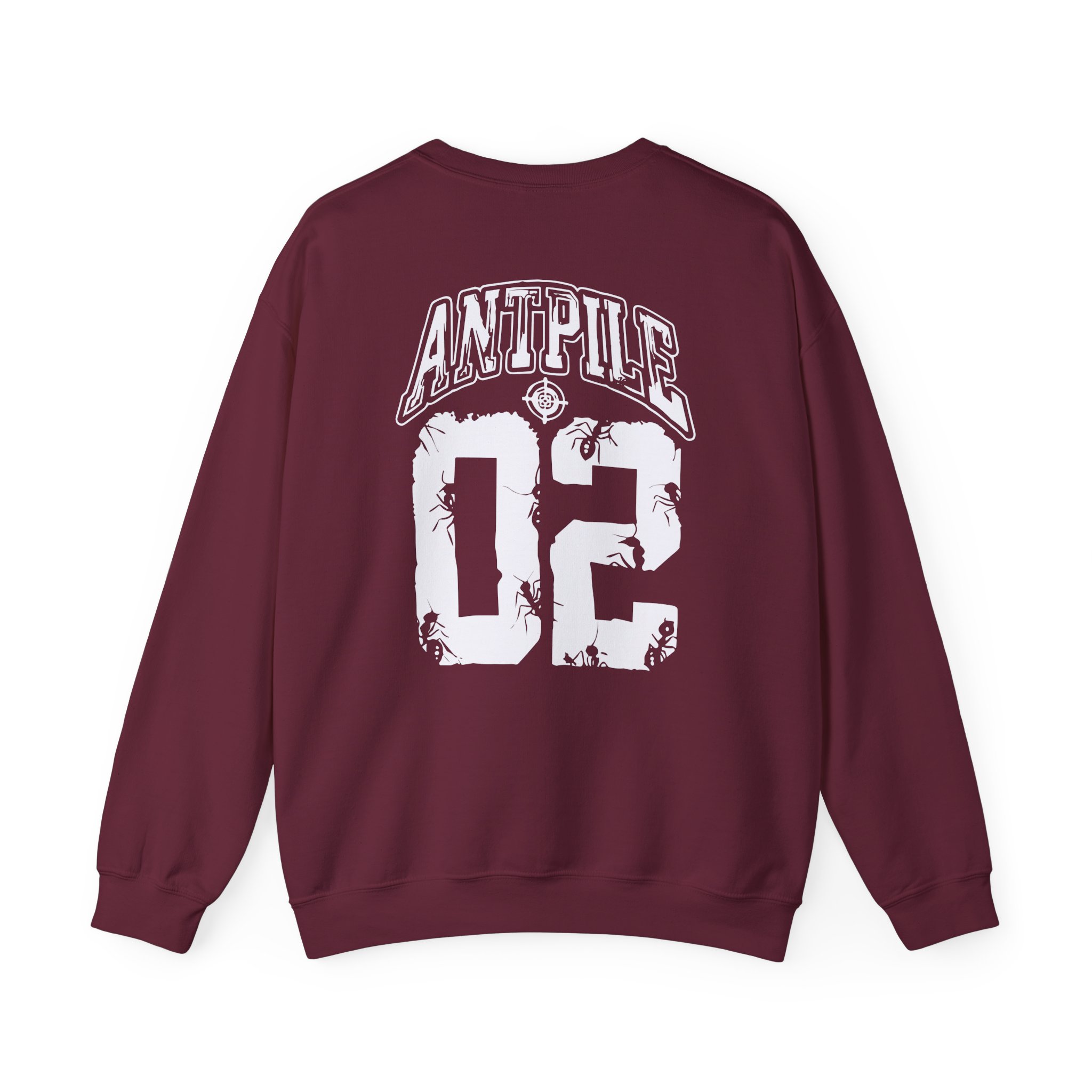 Kublai Khan Antpile 2 Black Unisex Heavy Blendâ„¢ Crewneck Sweatshirt