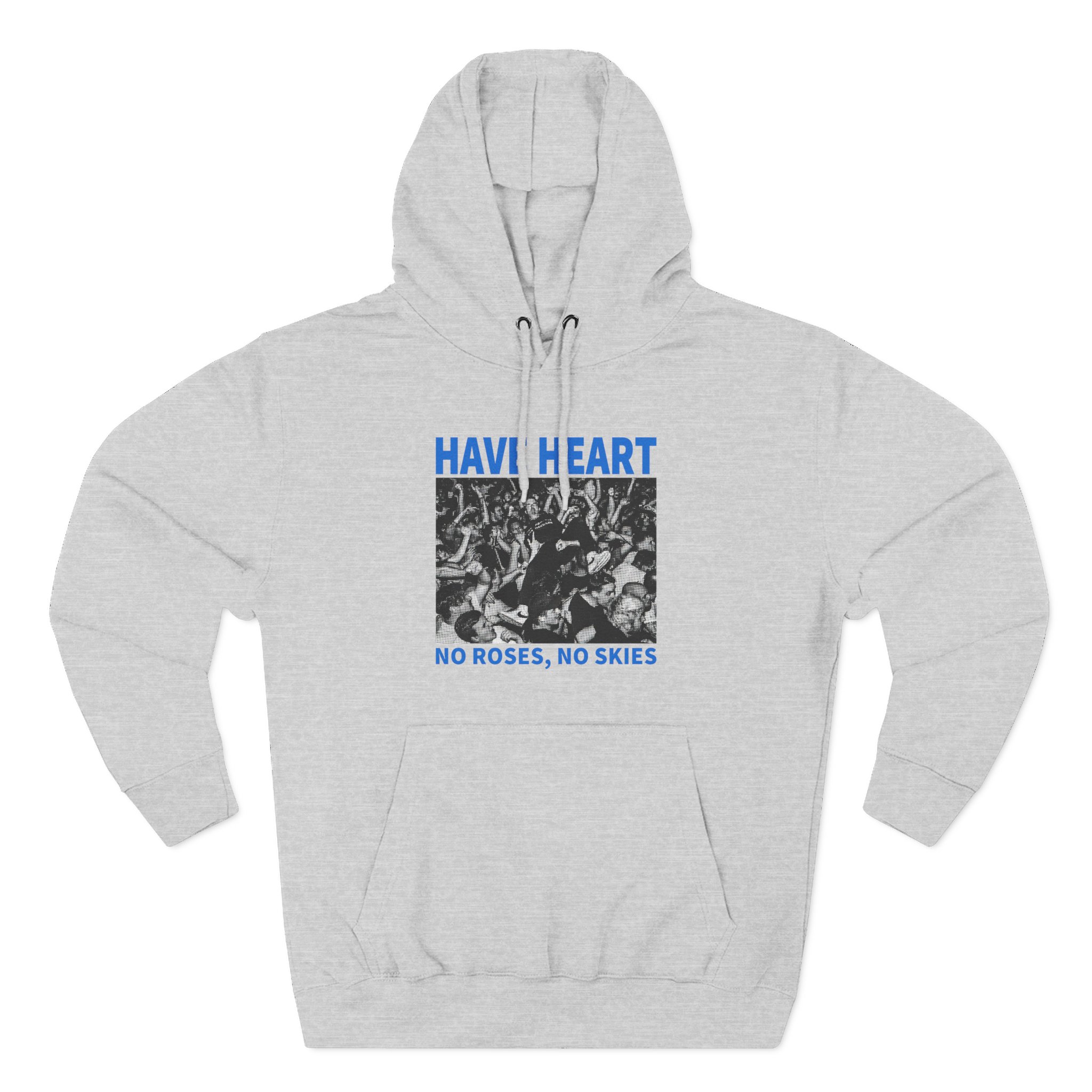 Have Heart No Roses, No Skies Three-Panel Fleece Hoodie