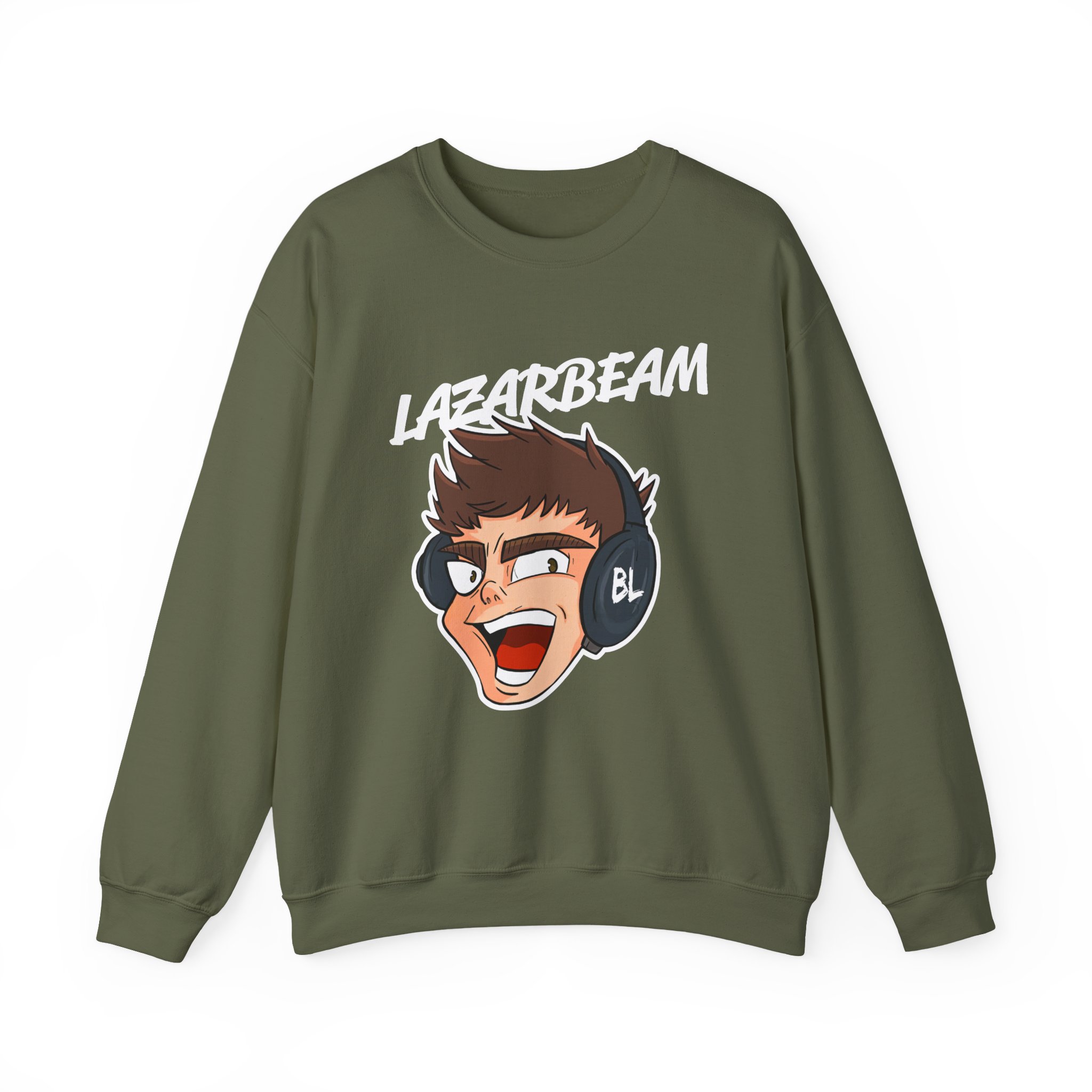 Lazarbeam Unisex Heavy Blendâ„¢ Crewneck Sweatshirt