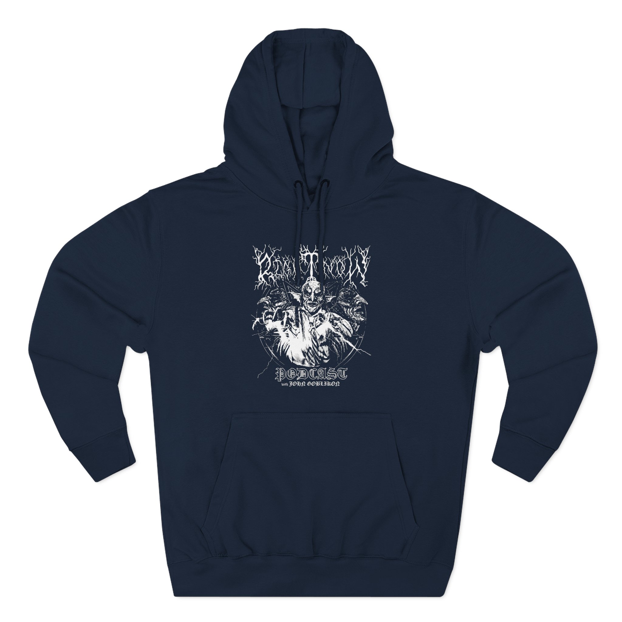 Nekrogoblikon Right Now Three-Panel Fleece Hoodie