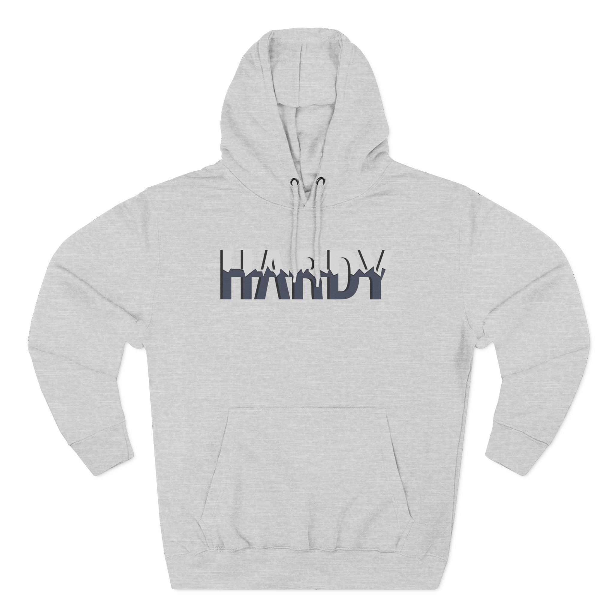 Hardy Three-Panel Fleece Hoodie