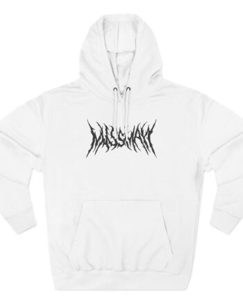 Miss May I Logo Three-Panel Fleece Hoodie