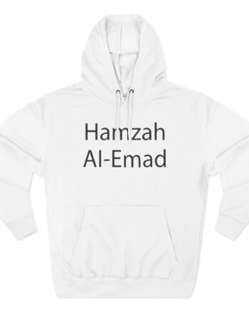 Slushy Noobz Hamzah Ai-emad Three-Panel Fleece Hoodie