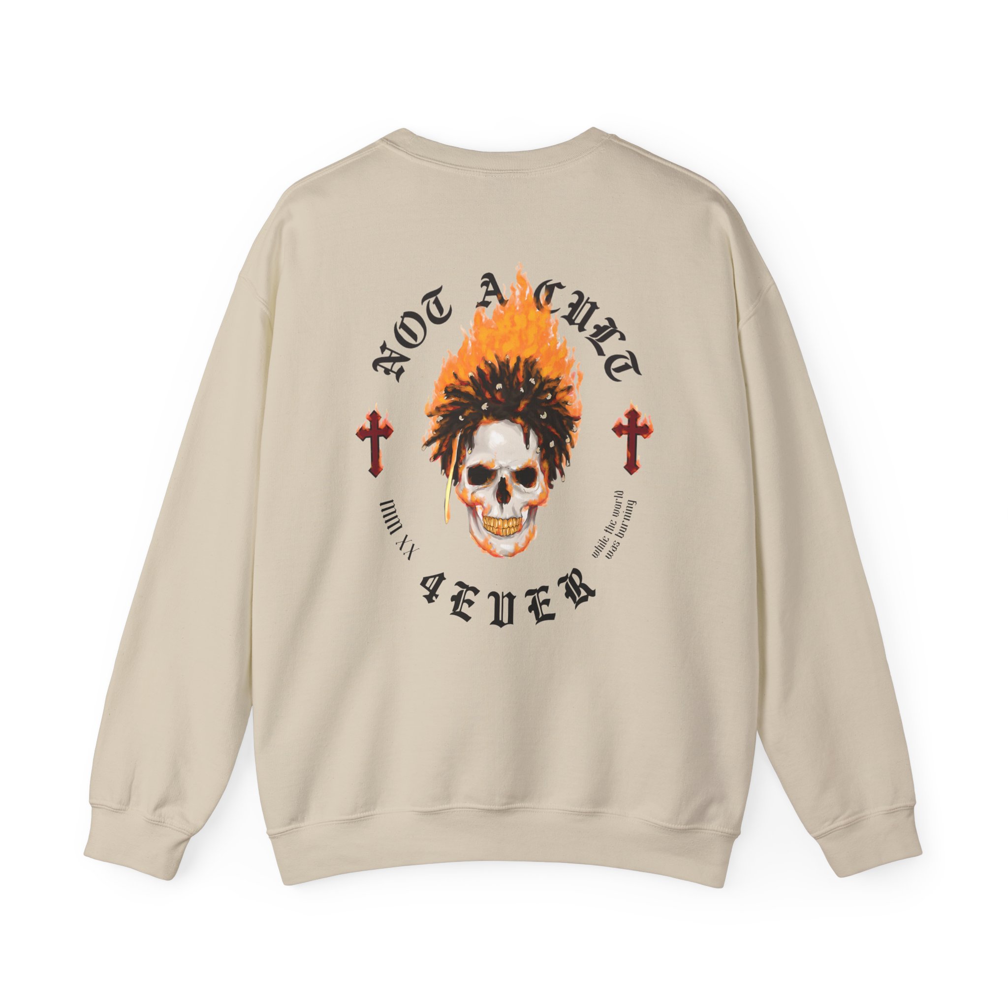Saint Jhn Cult 4ever Unisex Heavy Blendâ„¢ Crewneck Sweatshirt