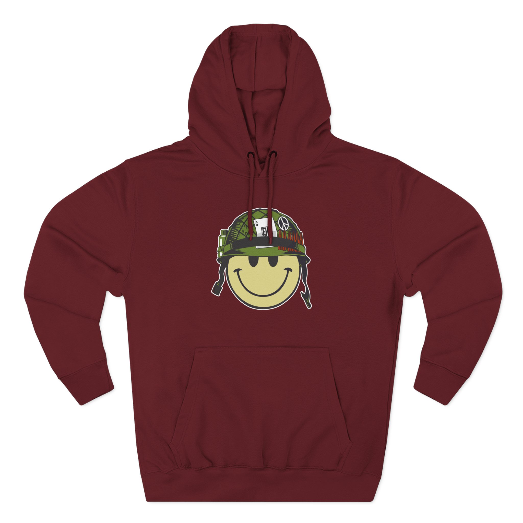 Roman Atwood Smiley Three-Panel Fleece Hoodie