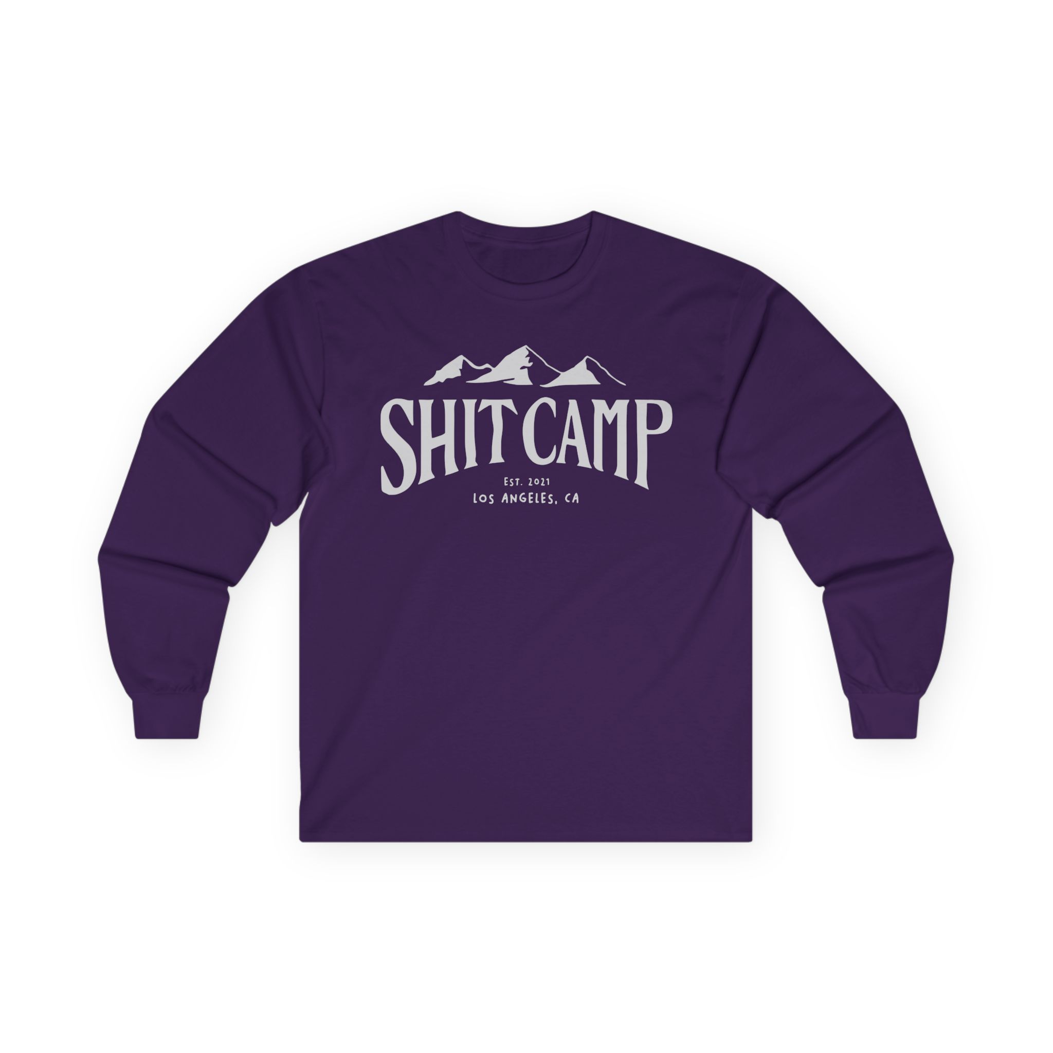 Qtcinderella Shit Camp Unisex Ultra Cotton Long Sleeve Tee