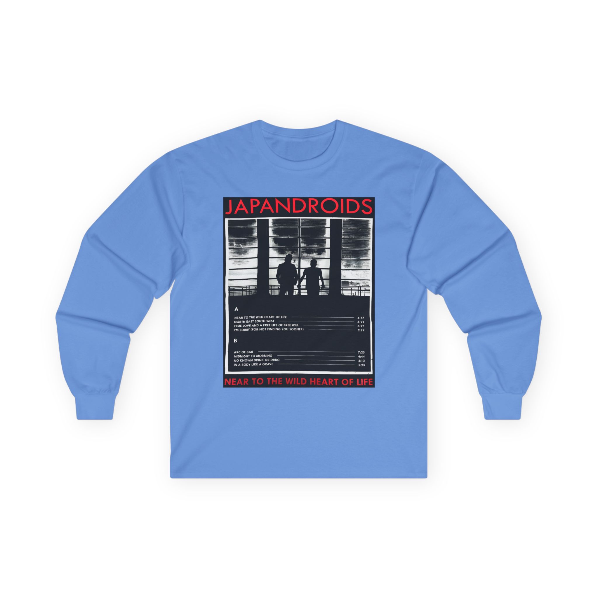 Japandroids Near to the Wild Heart of Life Unisex Ultra Cotton Long Sleeve Tee