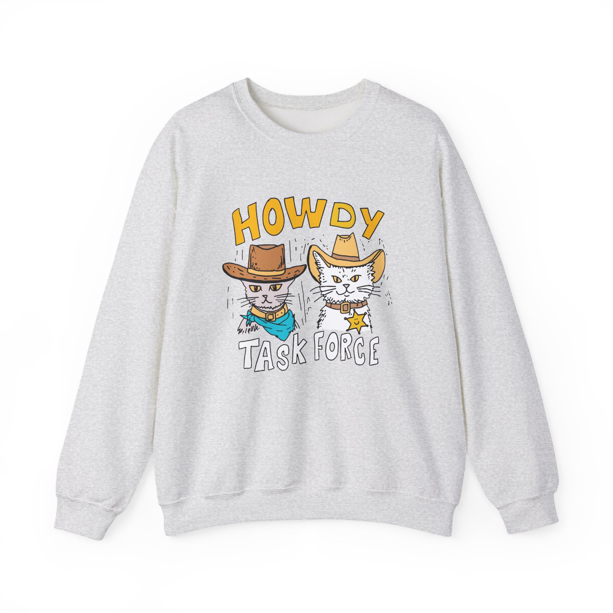 Ryan Trahan Howdy Task Force Unisex Heavy Blendâ„¢ Crewneck Sweatshirt