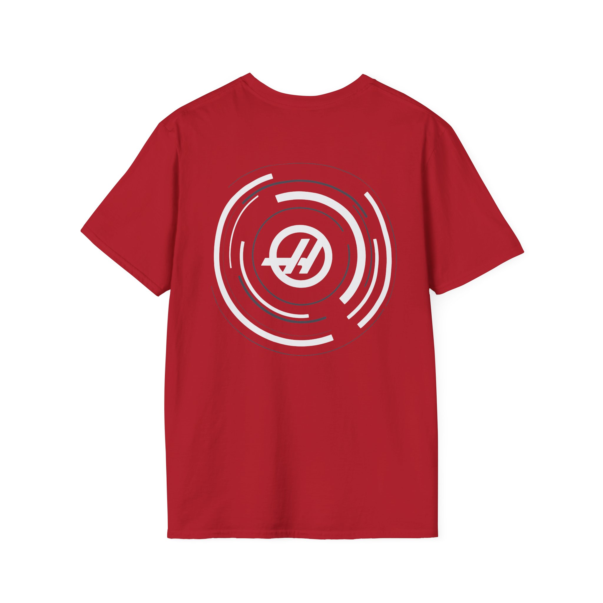 Haas F1 Dynamic Roundel Unisex Softstyle T-Shirt