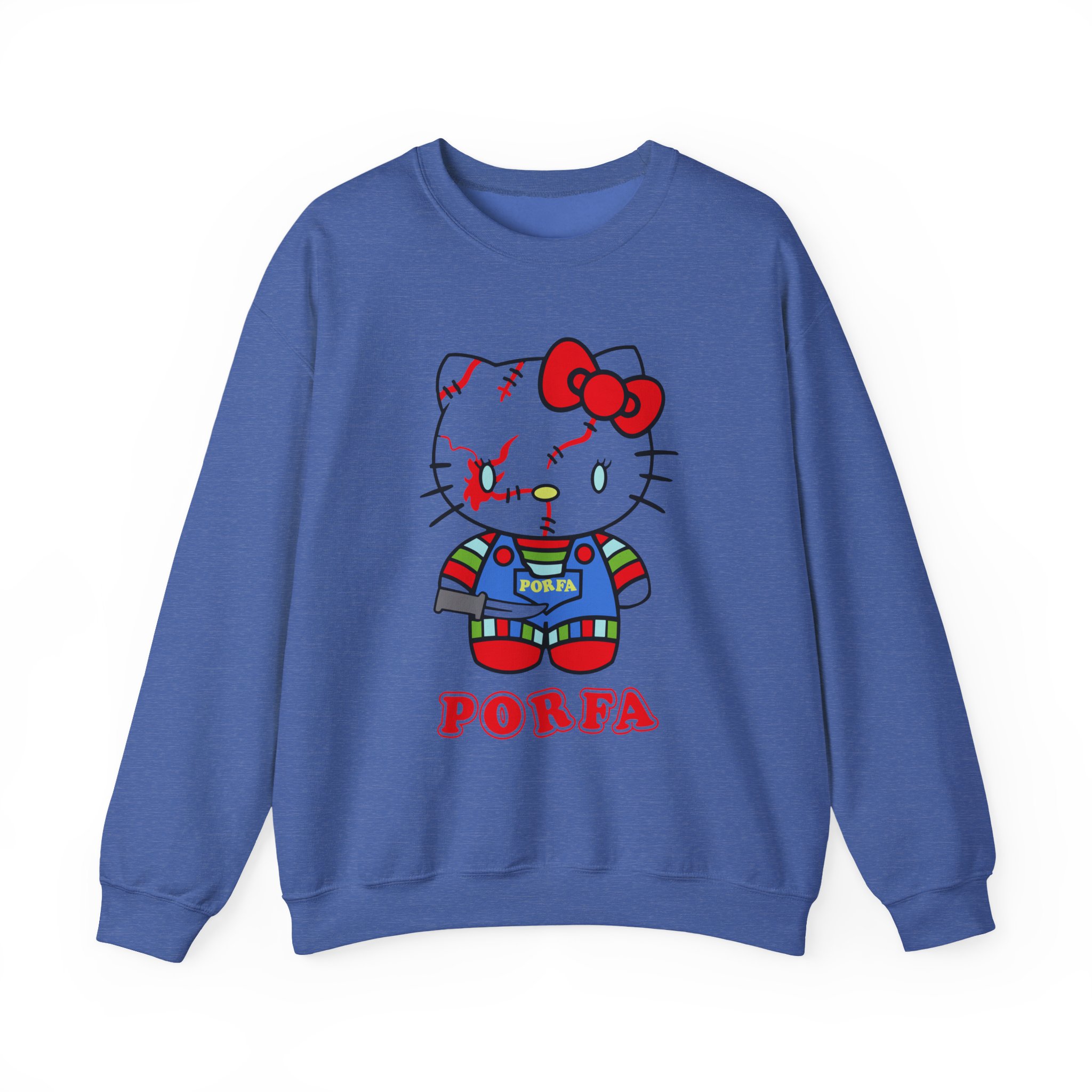 Porfa Hello Kitty Halloween Unisex Heavy Blendâ„¢ Crewneck Sweatshirt