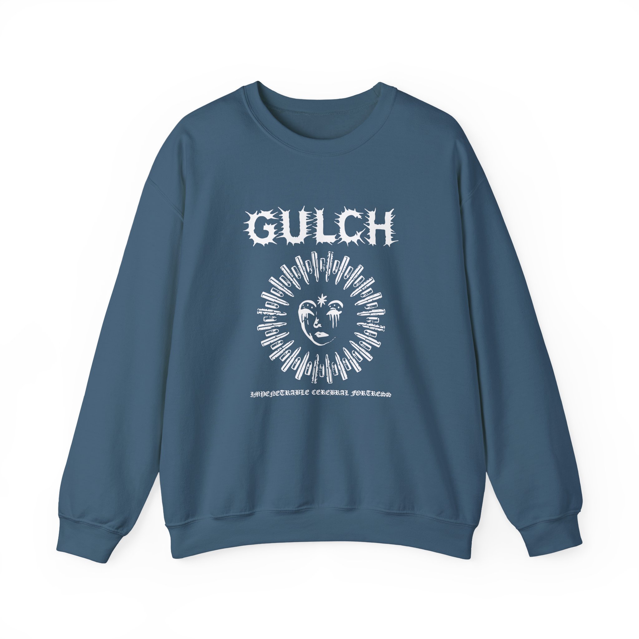 Gulch - Bullet Circle Unisex Heavy Blendâ„¢ Crewneck Sweatshirt