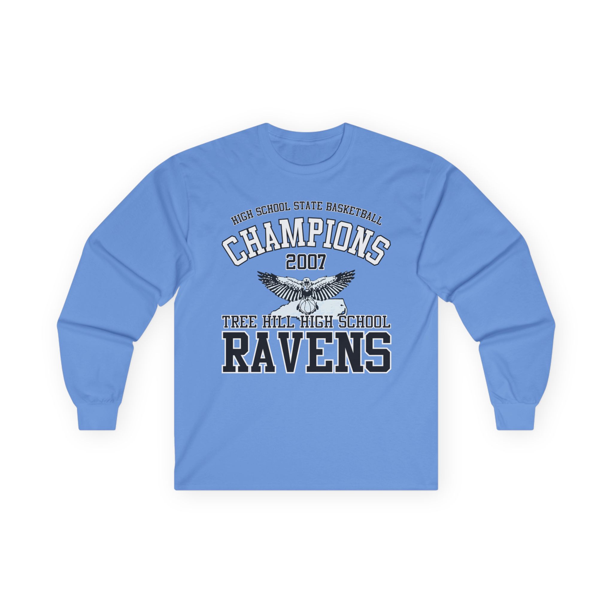Tree Hill Ravens High School Champions One Tree Hill Unisex Ultra Cotton Long Sleeve Tee
