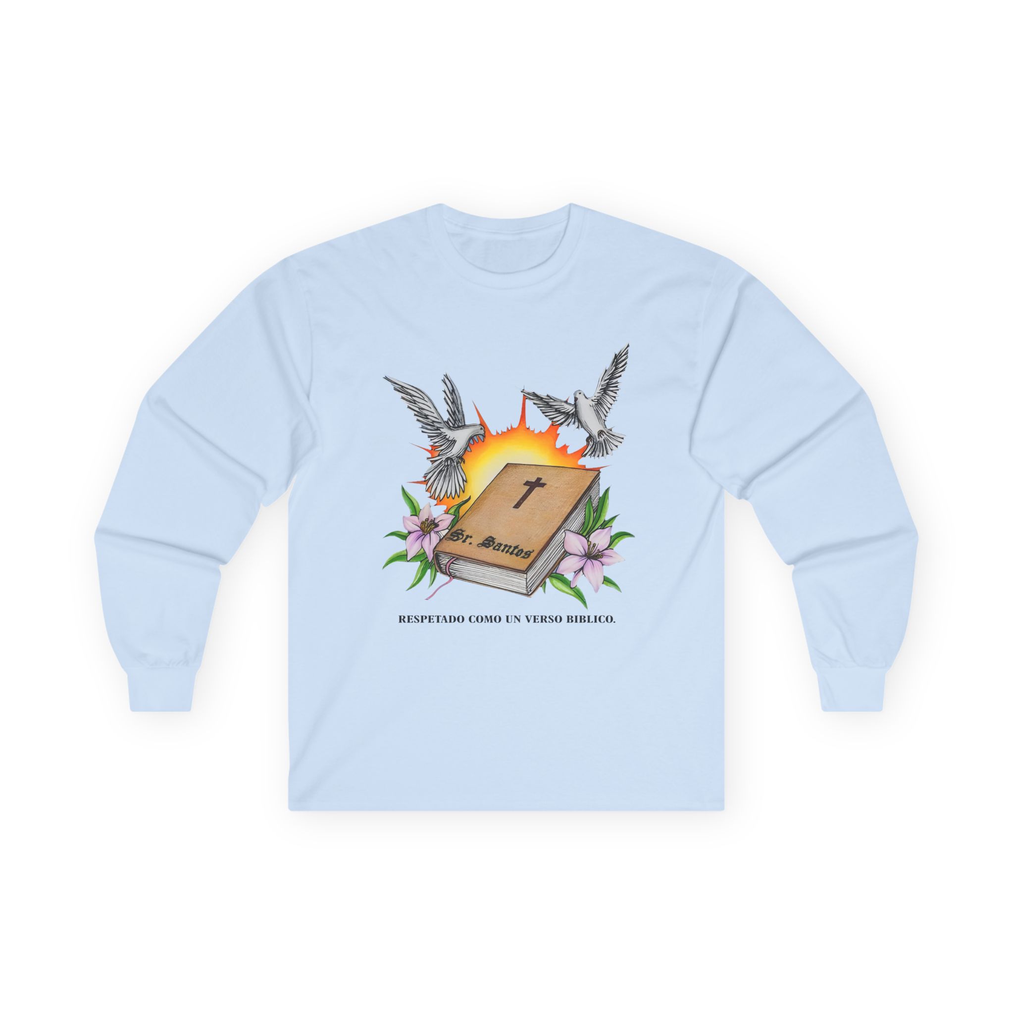 Arcangel Respira Como Un Verso Biblico Unisex Ultra Cotton Long Sleeve Tee