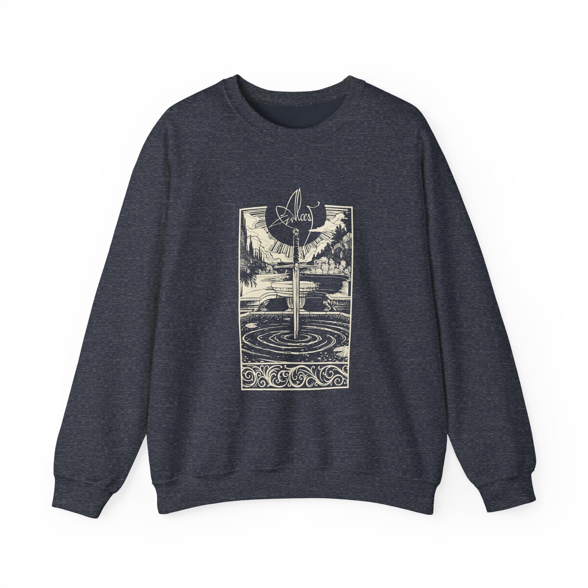 Alcest Spiritual Unisex Heavy Blendâ„¢ Crewneck Sweatshirt