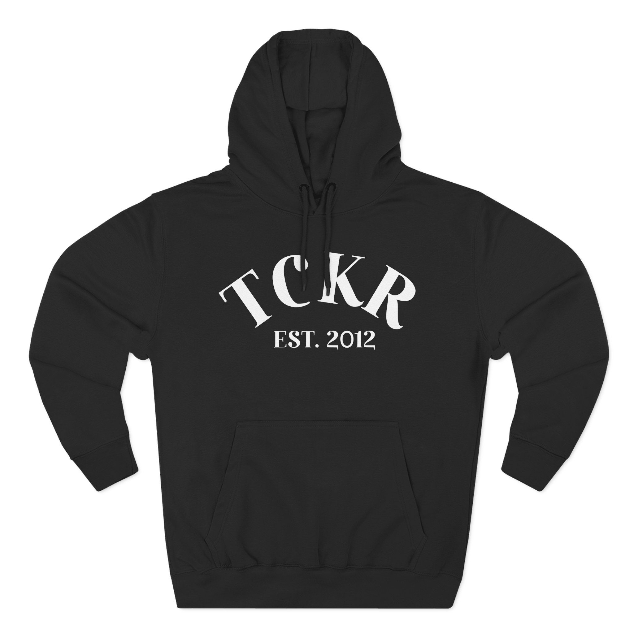 Kendall Rae Tckr Logo Three-Panel Fleece Hoodie