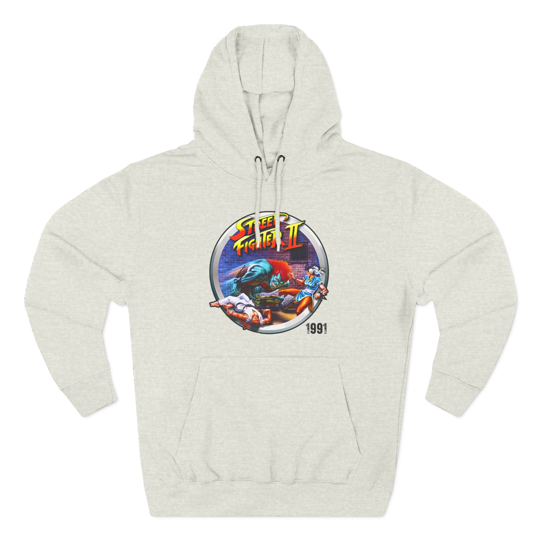 Ishowspeed Street Fighter Three-Panel Fleece Hoodie