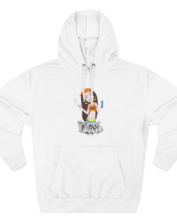 Kiz Tatiana Three-Panel Fleece Hoodie
