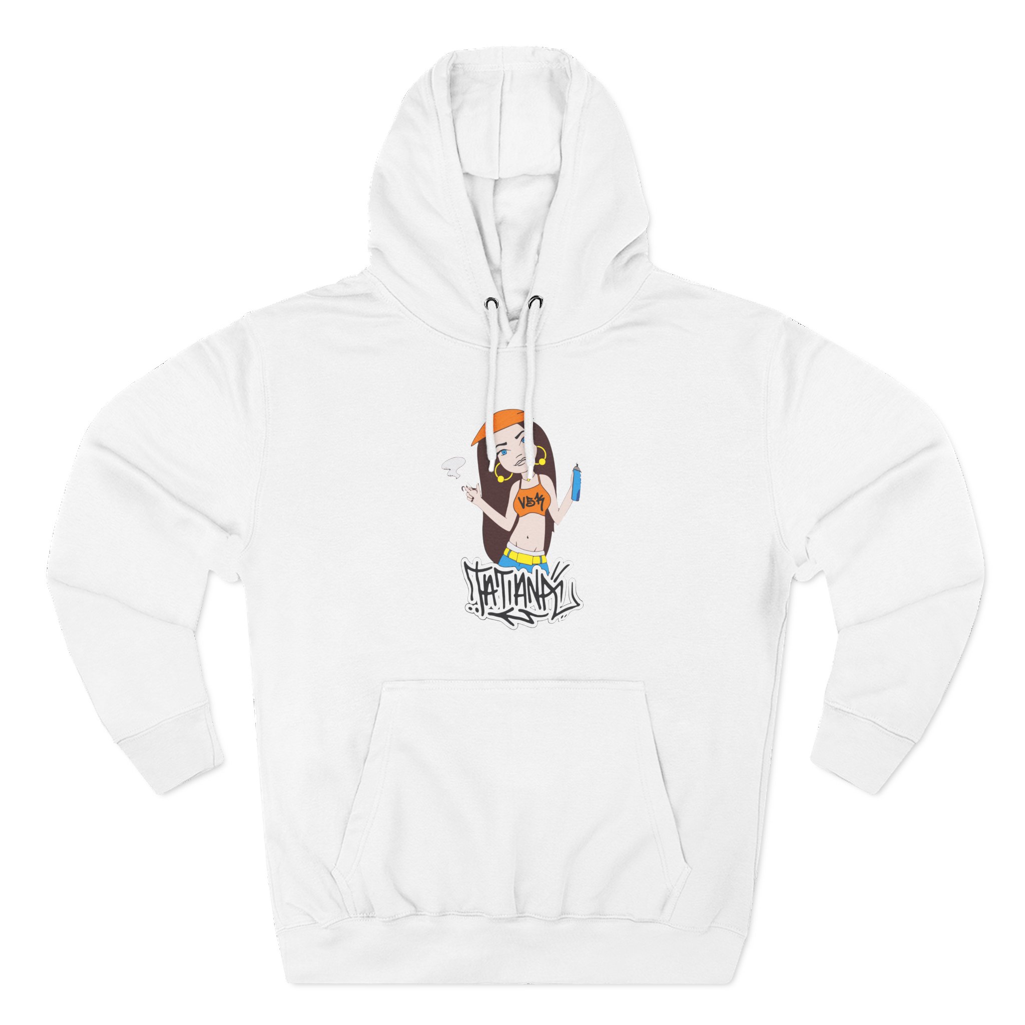 Kiz Tatiana Three-Panel Fleece Hoodie