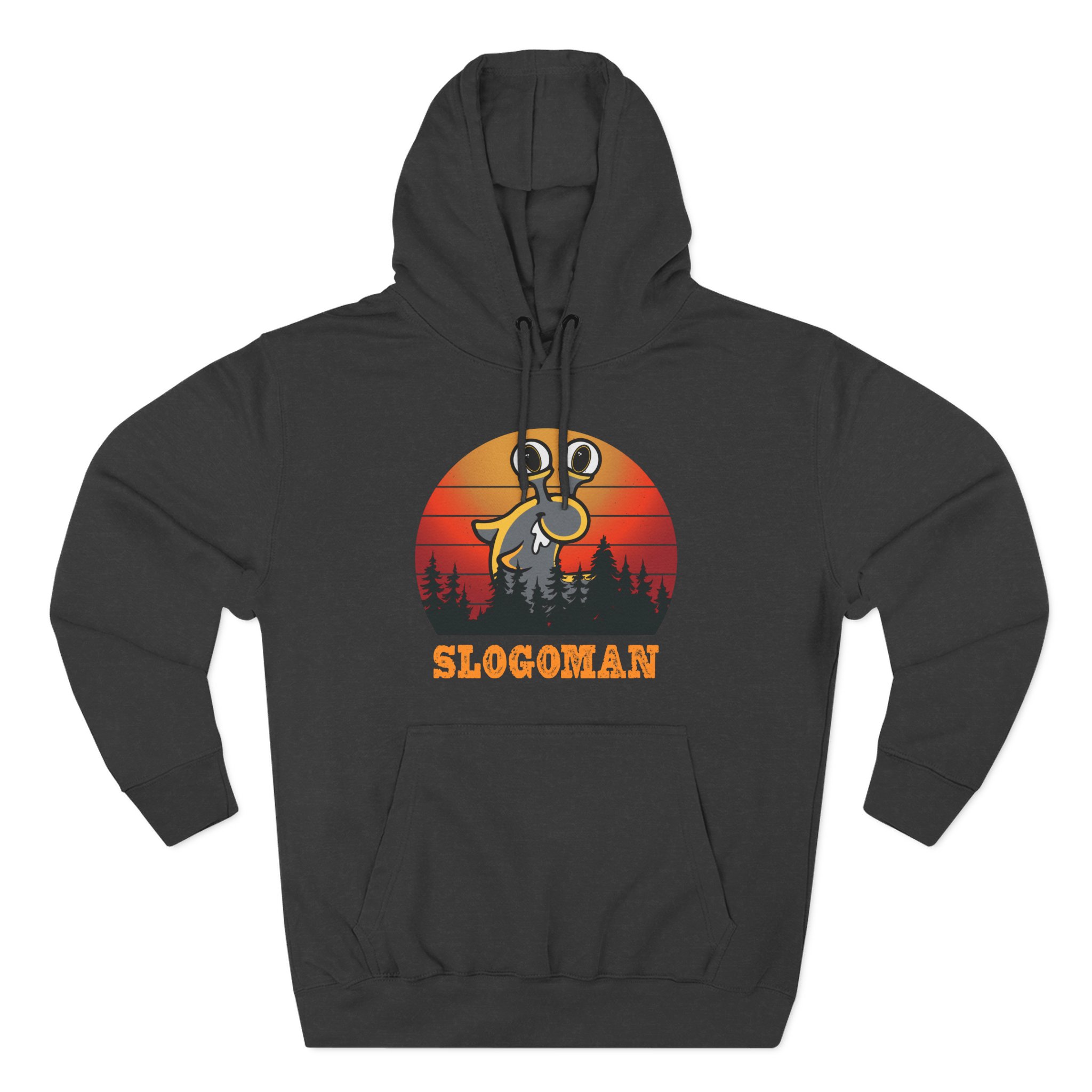 Slogoman Three-Panel Fleece Hoodie
