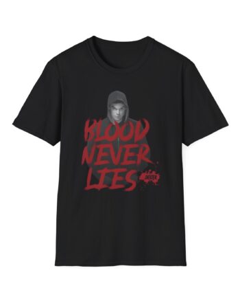 Dexter Blood Never Lies Unisex Softstyle T-Shirt