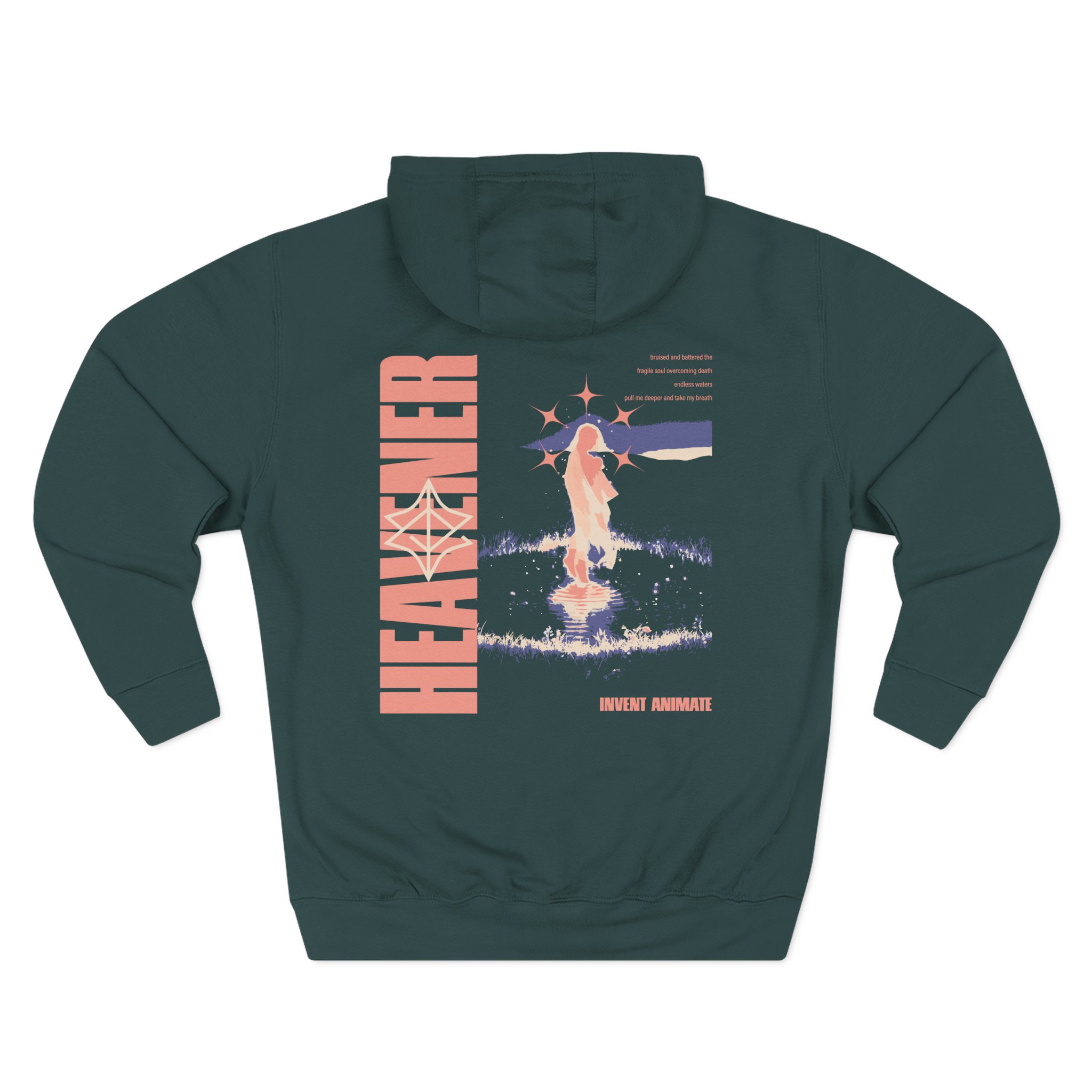 Invent Animate Endless Waters Three-Panel Fleece Hoodie