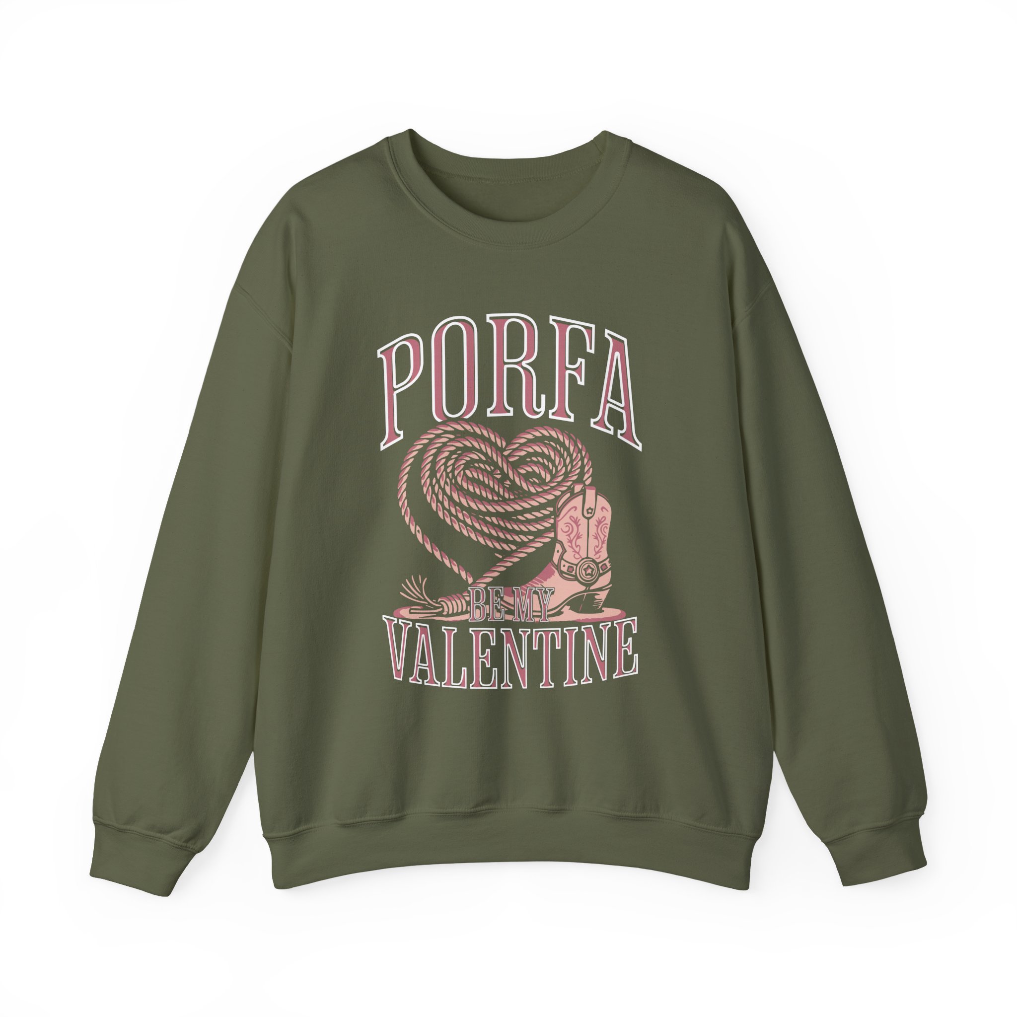 Porfa Be My Valentine Unisex Heavy Blendâ„¢ Crewneck Sweatshirt