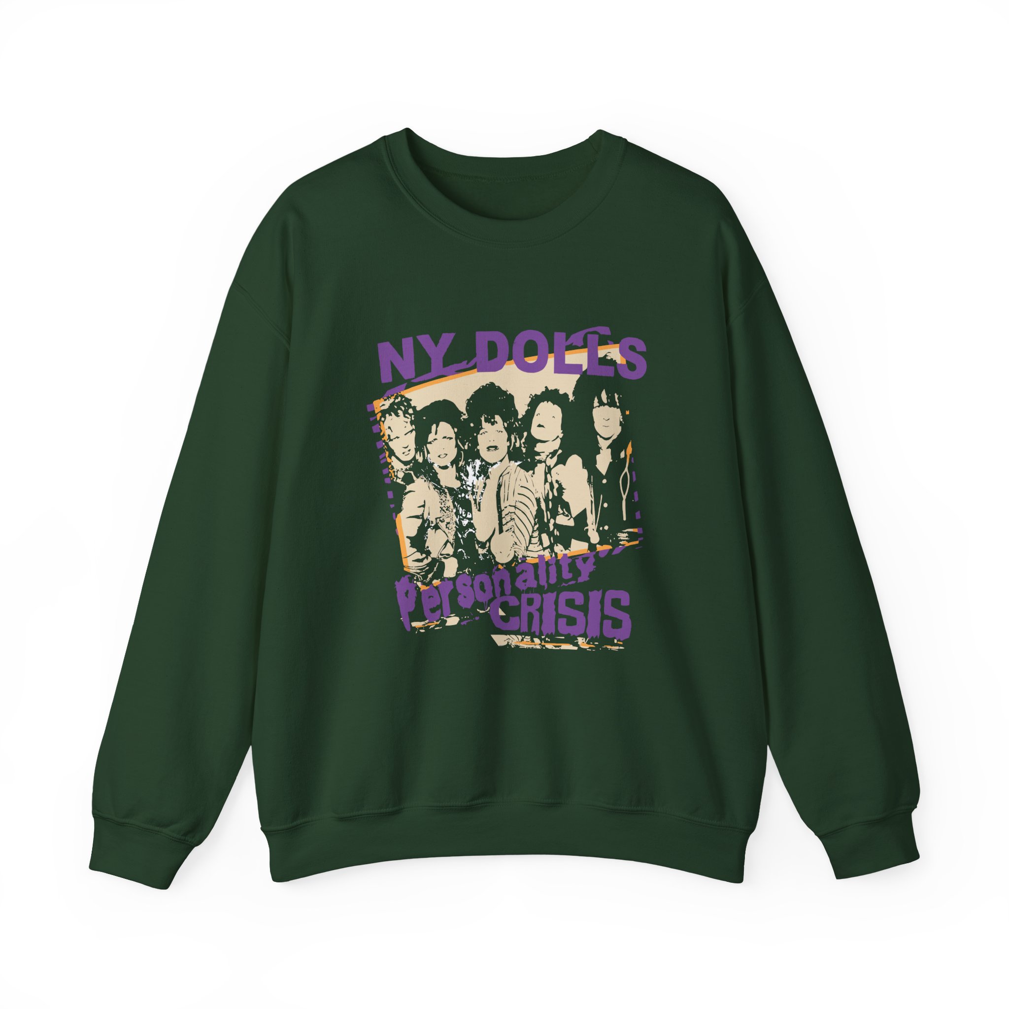 New York Dolls Personality Crisis Unisex Heavy Blendâ„¢ Crewneck Sweatshirt