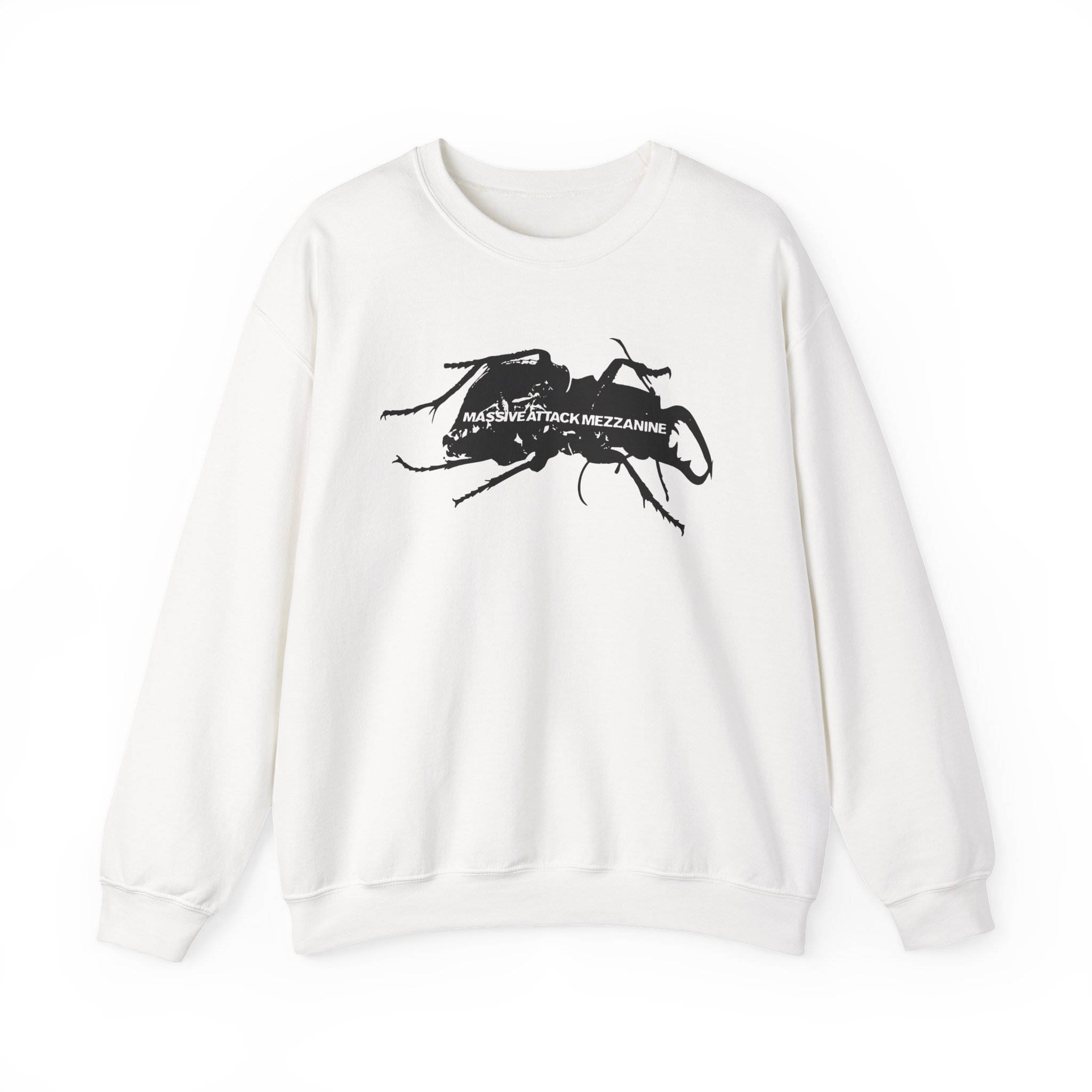 Massive Attack Mezzanine Unisex Heavy Blendâ„¢ Crewneck Sweatshirt