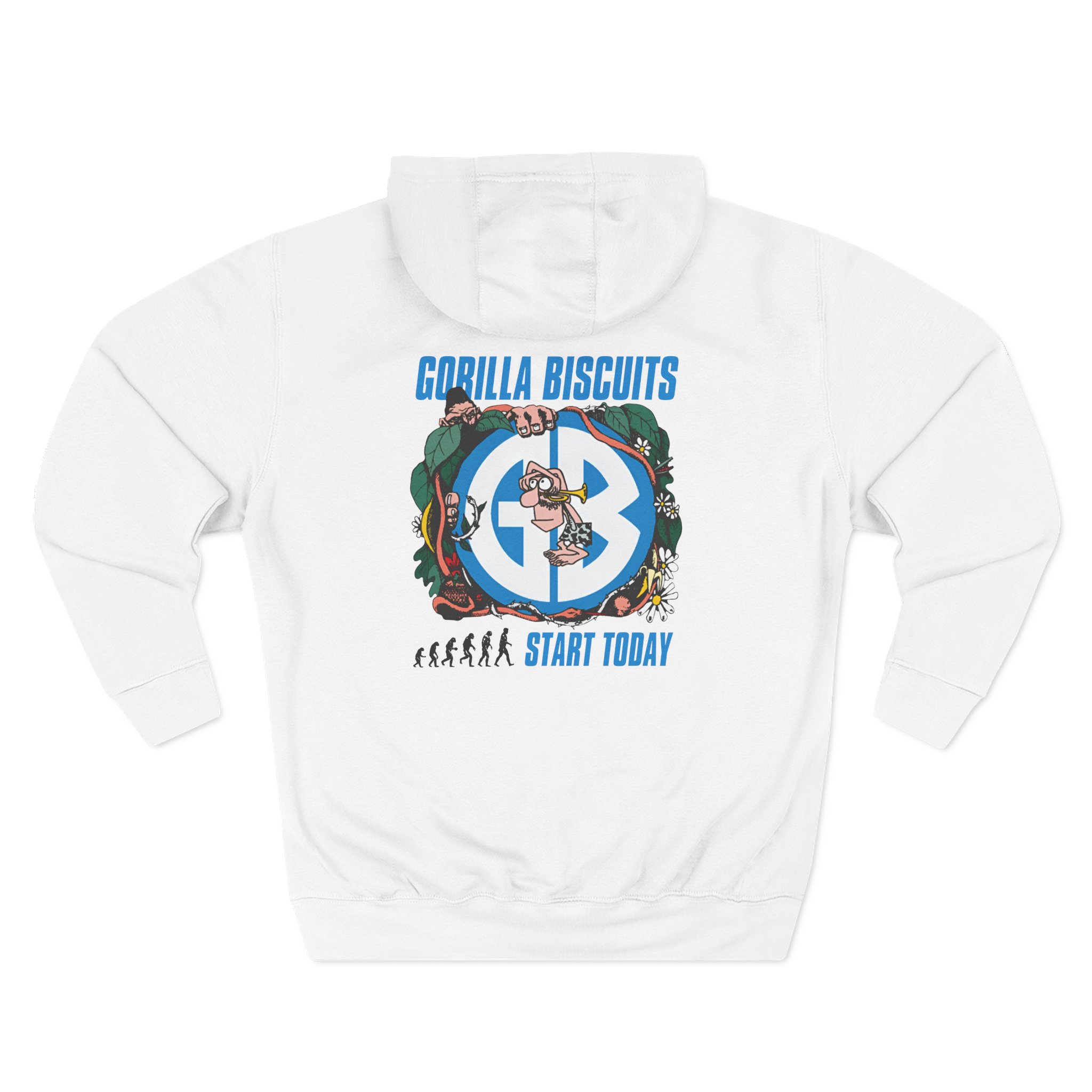 Gorilla Biscuits Jungle Three-Panel Fleece Hoodie