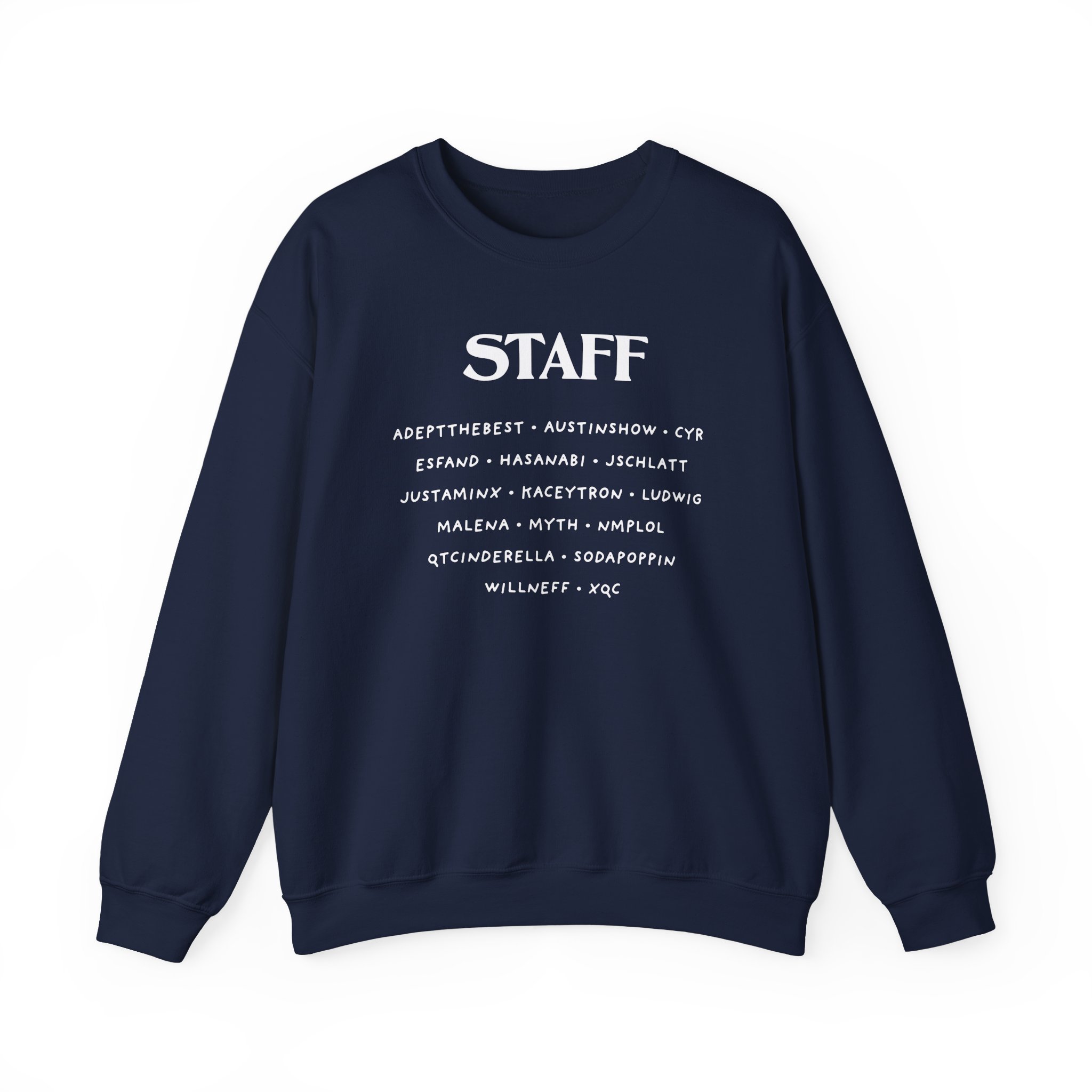 Qtcinderella Shit Camp Staff Unisex Heavy Blendâ„¢ Crewneck Sweatshirt
