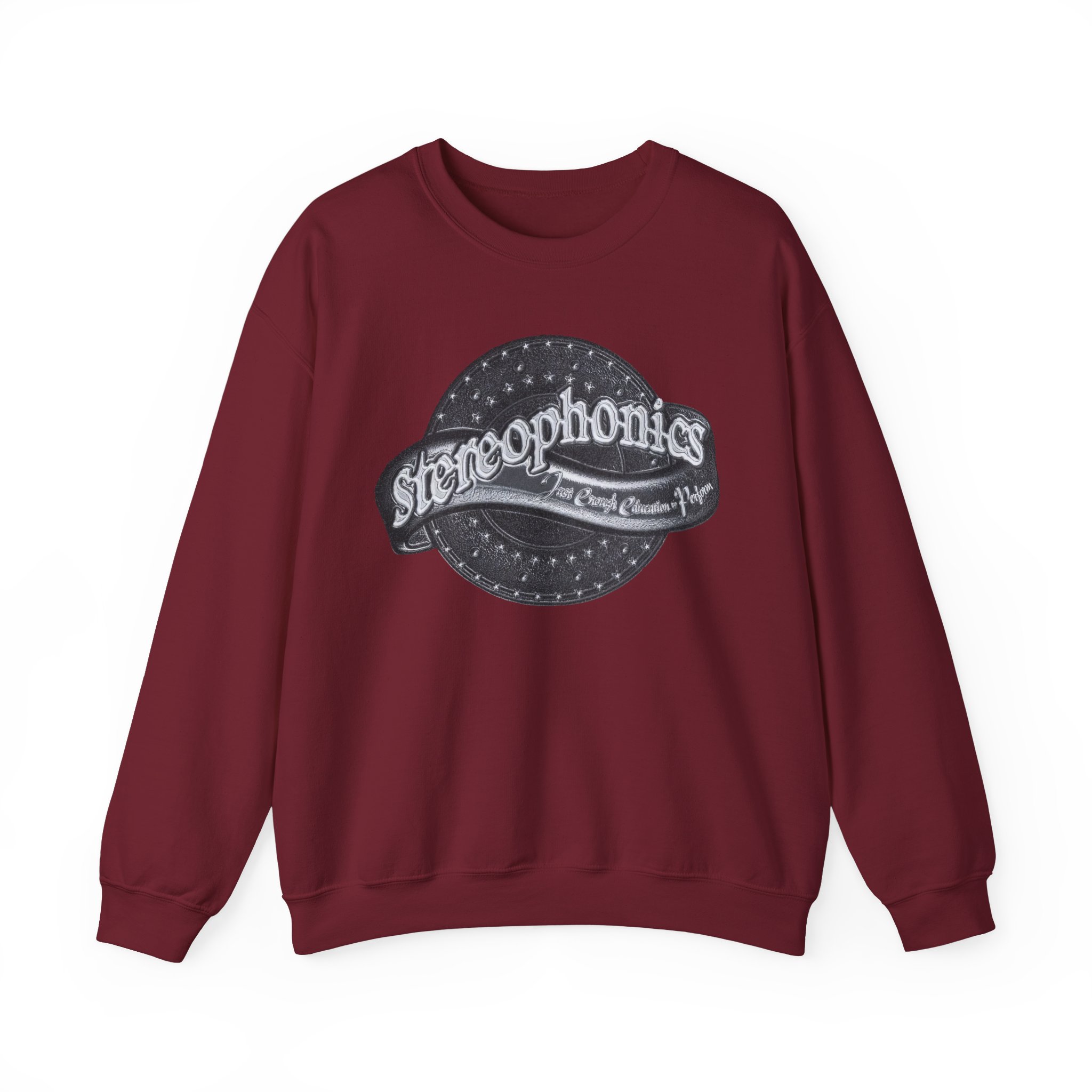 Stereophonics Vintage Just Enough Education to Perform Unisex Heavy Blendâ„¢ Crewneck Sweatshirt