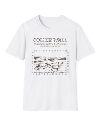 Colter Wall Western Swing & Waltzes Unisex Softstyle T-Shirt