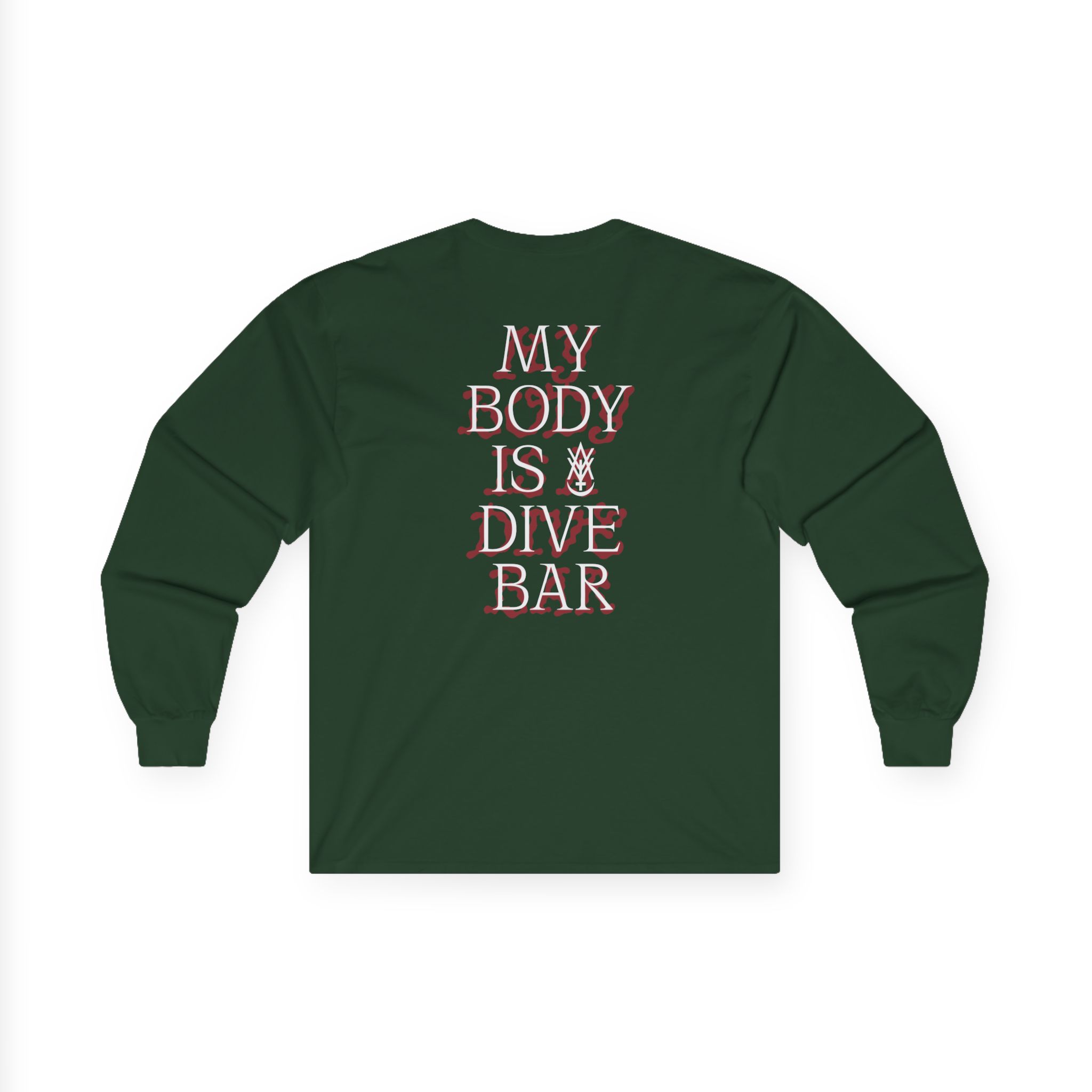 Amigo The Devil MY BODY IS DIVE BAR Unisex Ultra Cotton Long Sleeve Tee