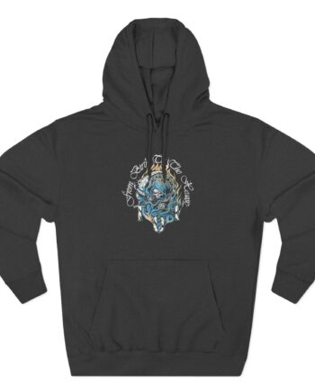 Trapped Under Ice Birth to Hearse Three-Panel Fleece Hoodie
