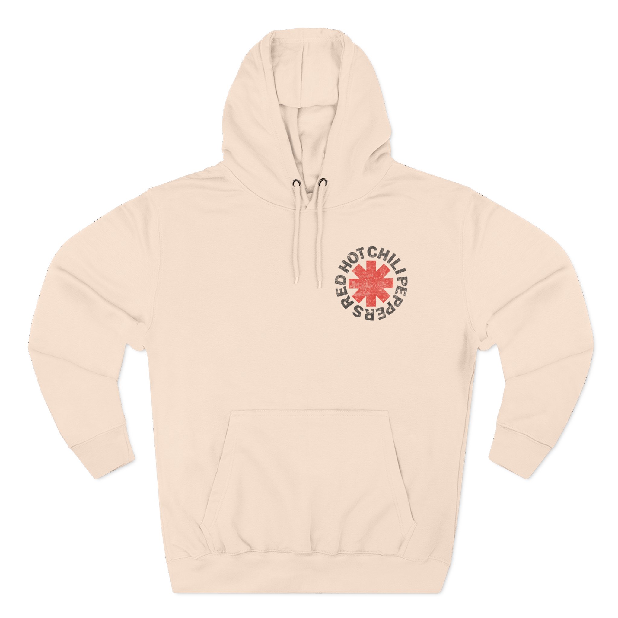 Red Hot Chili Peppers Logo Three-Panel Fleece Hoodie