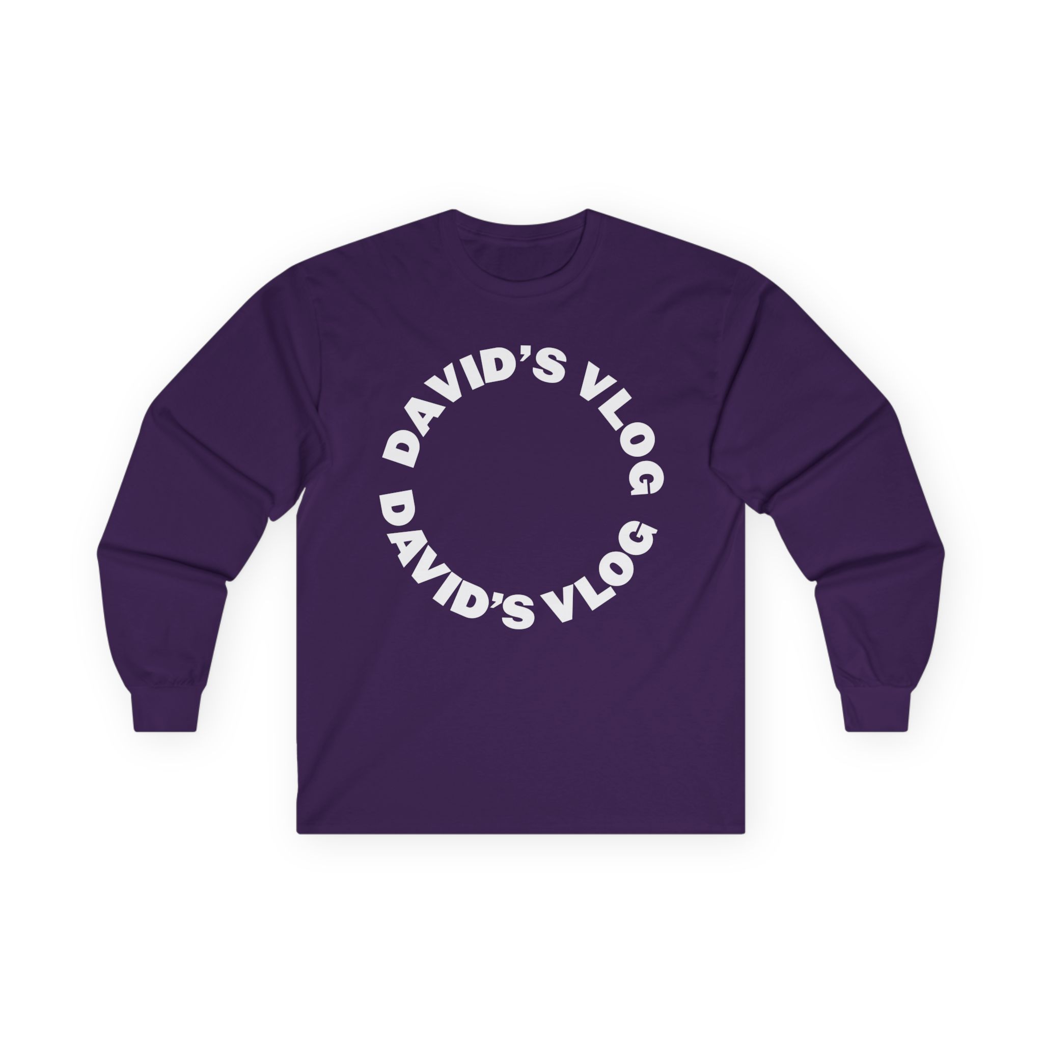 David Dobrik David's Vlog Unisex Ultra Cotton Long Sleeve Tee