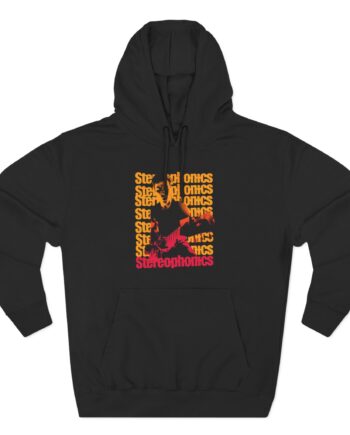 Stereophonics Band Guitarist Three-Panel Fleece Hoodie
